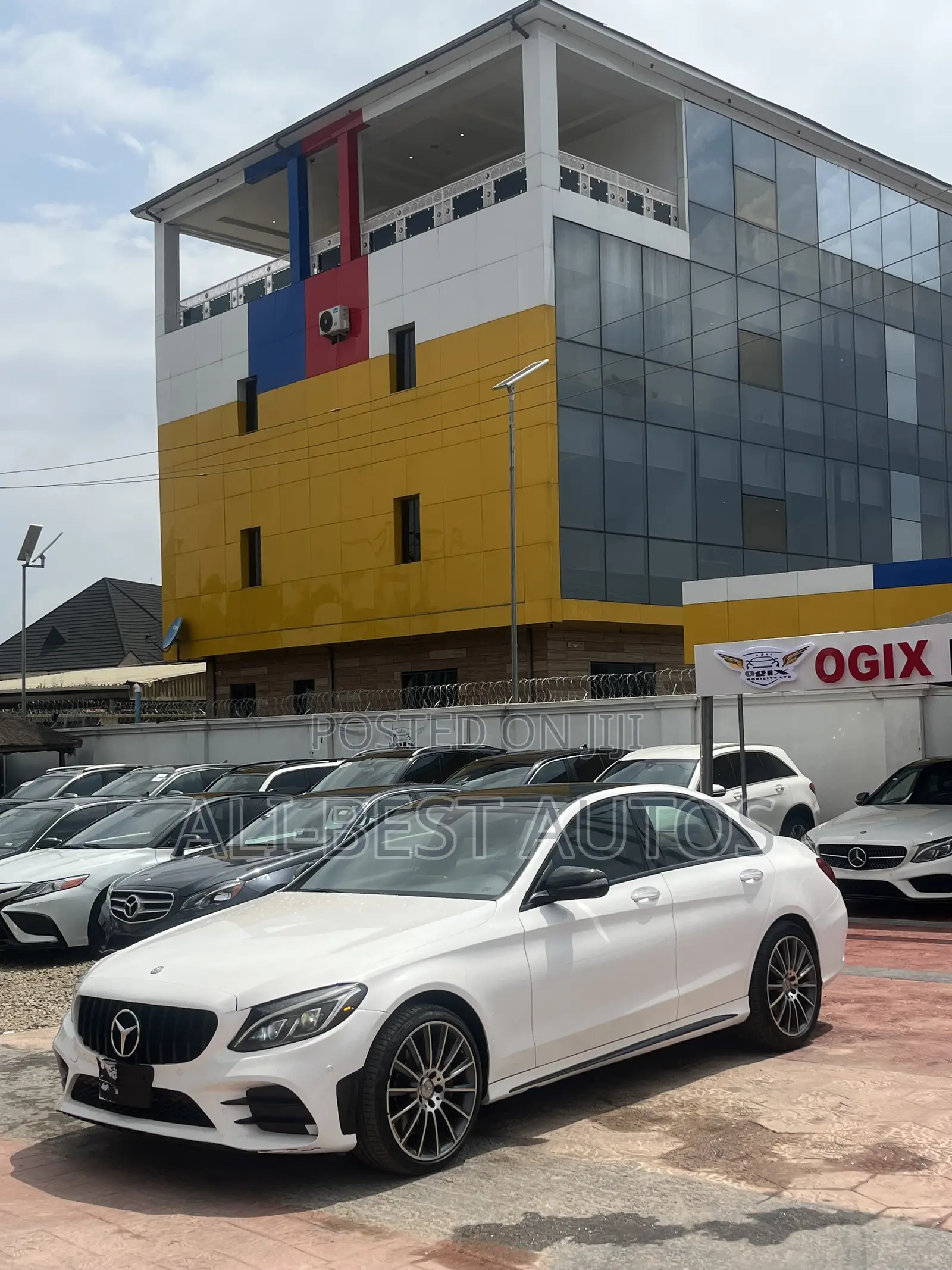 Mercedes-Benz C450 2015 White