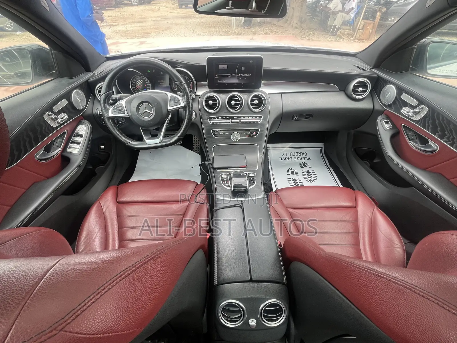 Mercedes-Benz C450 2015 White