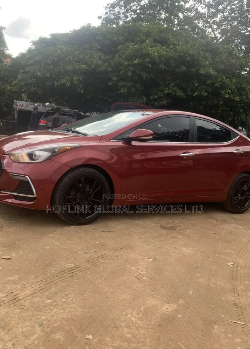 Hyundai Elantra Limited PZEV 4dr Sedan (1.8L 4cyl 6A) 2014 Red