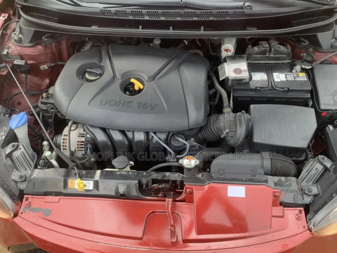 Hyundai Elantra Limited PZEV 4dr Sedan (1.8L 4cyl 6A) 2014 Red