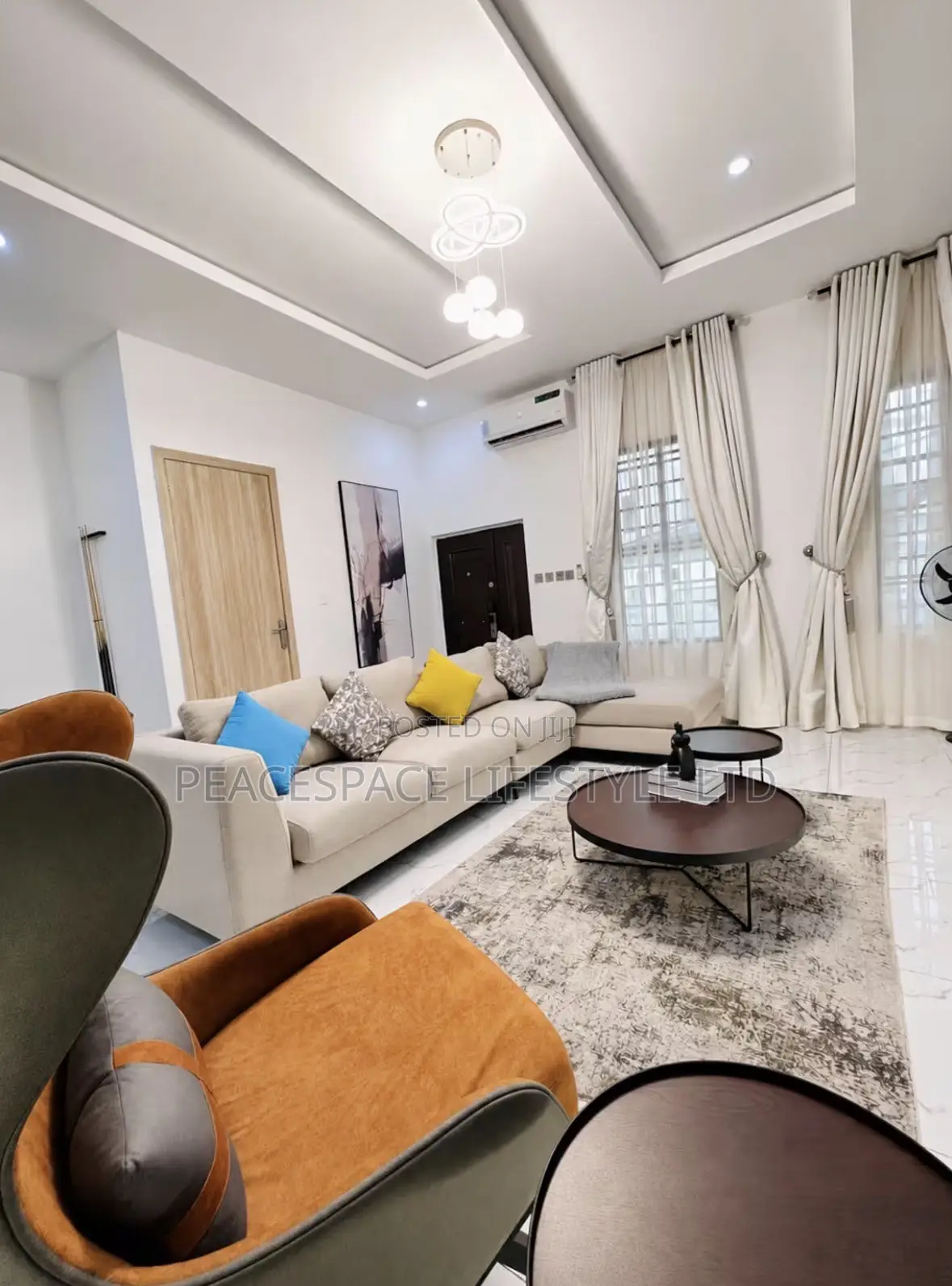 Elegant 4 Bedroom Lekki With Gym, Swimming & Snooker Board