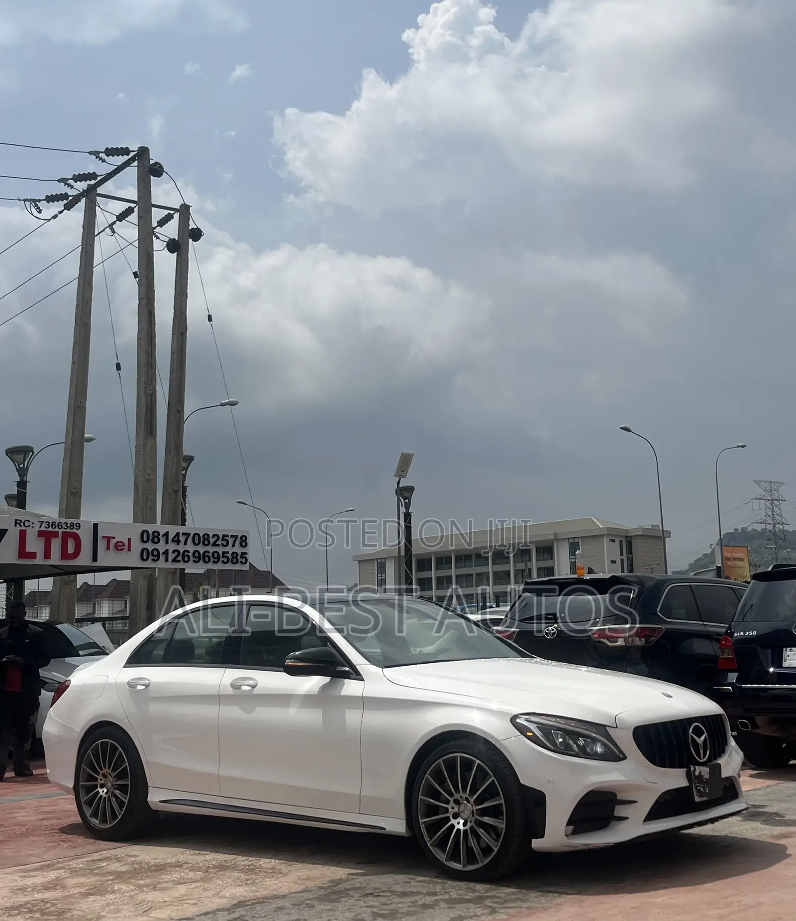 Mercedes-Benz C450 2015 White