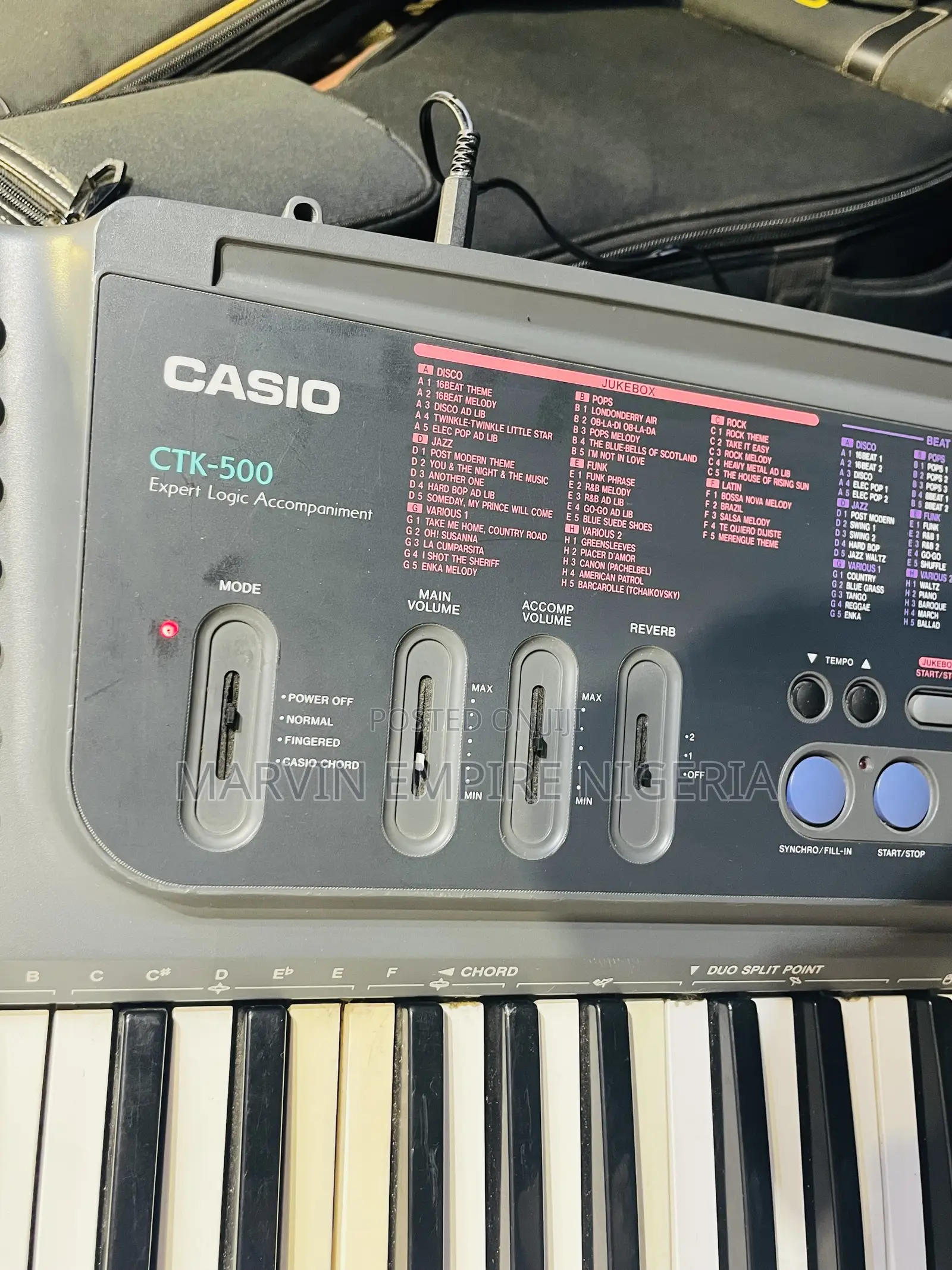 Casio CTK-500 Keyboard Expert Logic Accompaniment