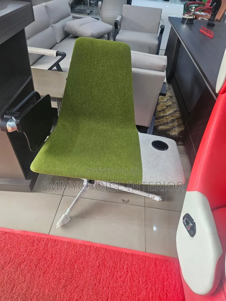 Training Chair With Writing Pad  / Modern Office Chair