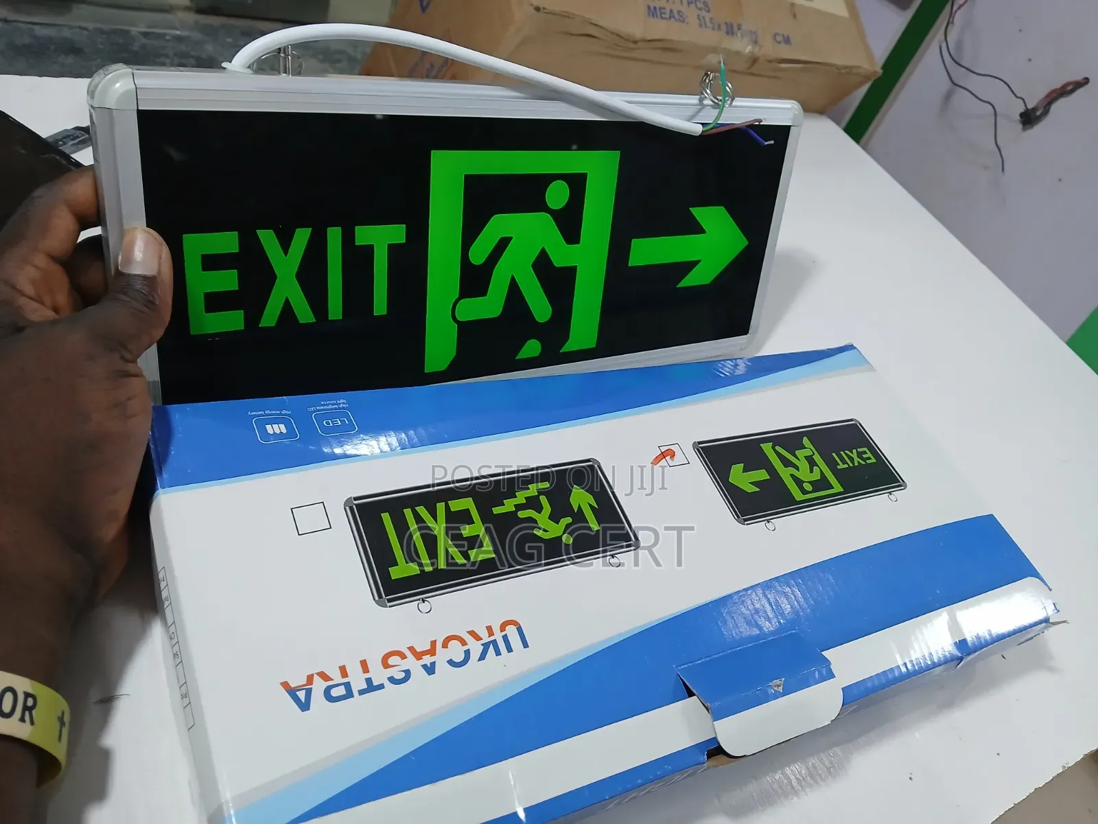Emergency Exist Arrow Light