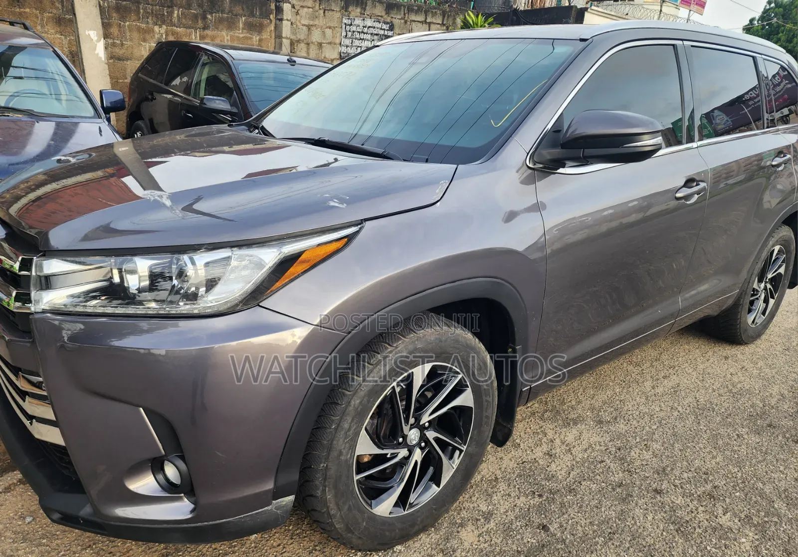 Toyota Highlander 2018 Gray