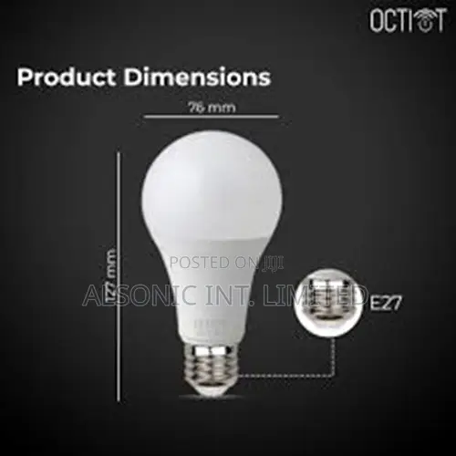 PIR Motion Sensor LED Bulb Light Automatic InfraredE27/B22