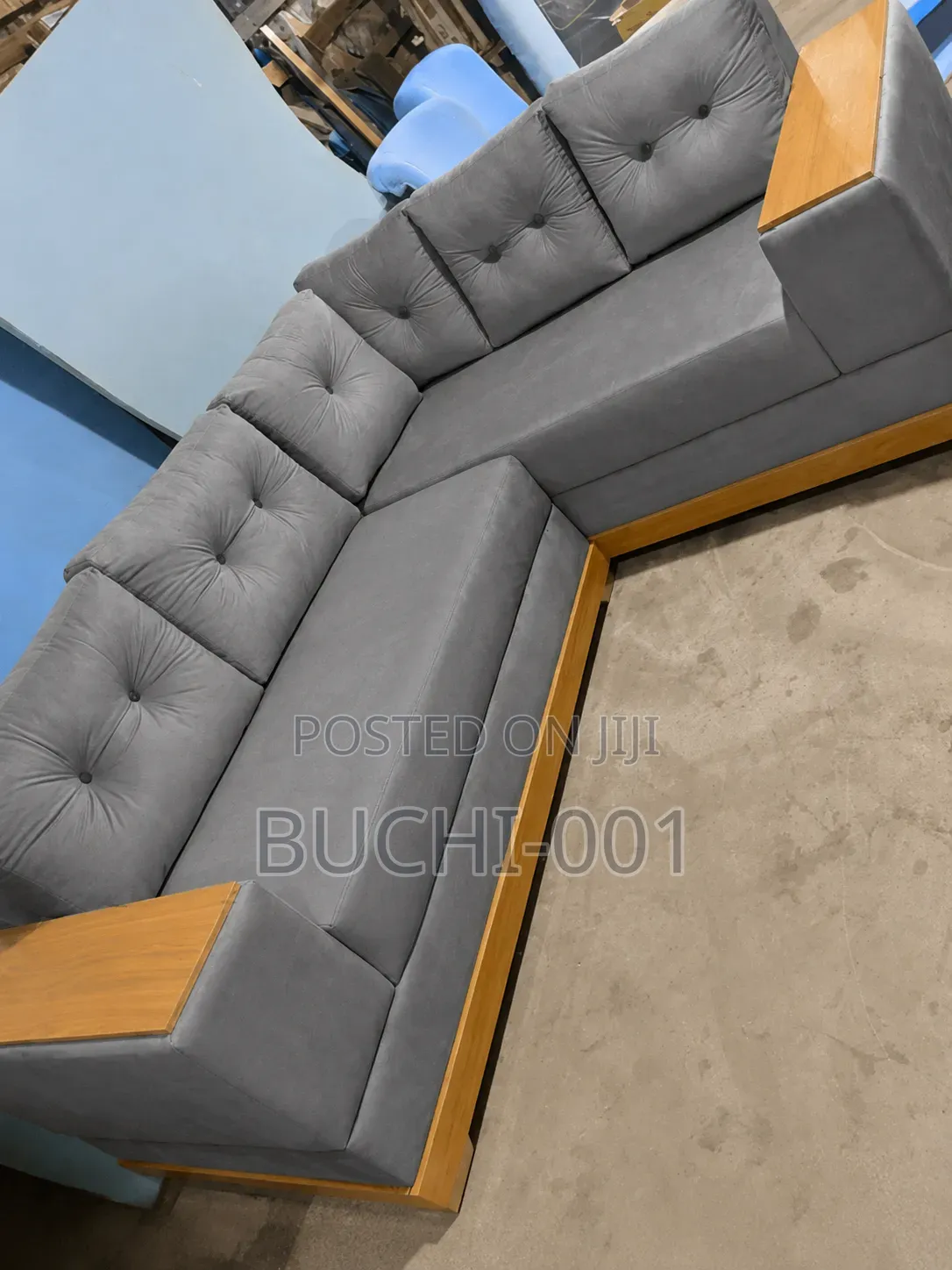 Luxury L-Shaped Sofa Set (3+1) – Premium Quality