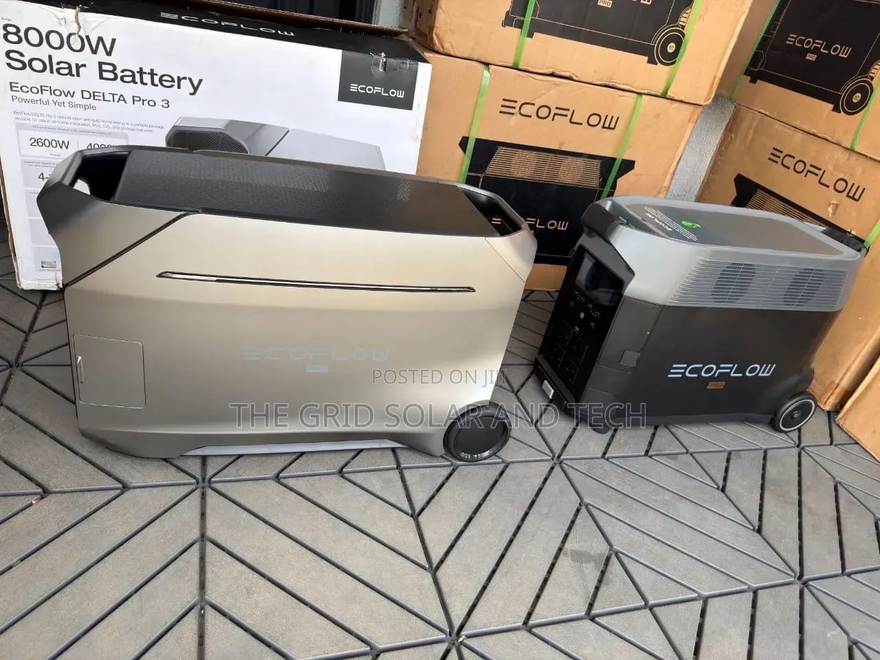 EcoFlow DELTA Pro 3 | 4096Wh | 4000W Output | 8000W Surge