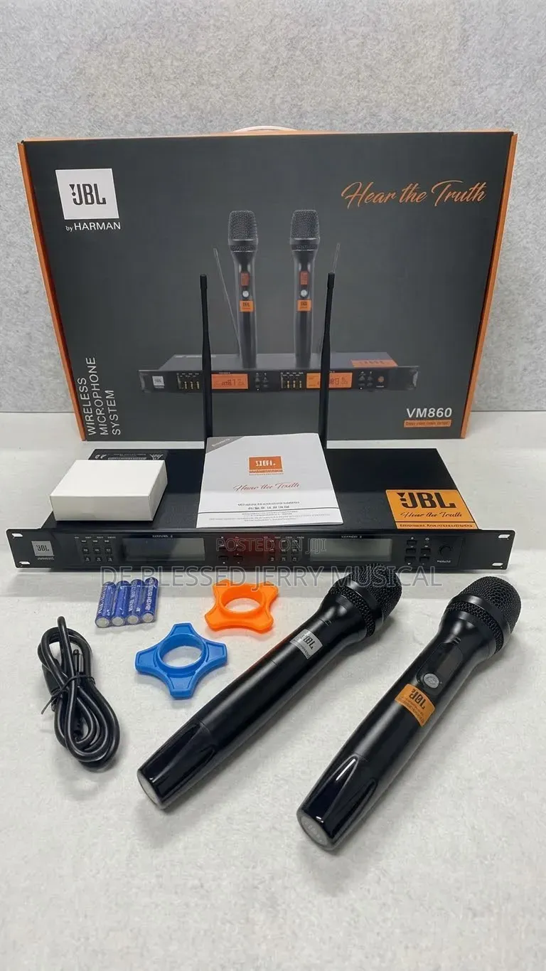 JBL VM 860 Professional Digital Wireless Microphone