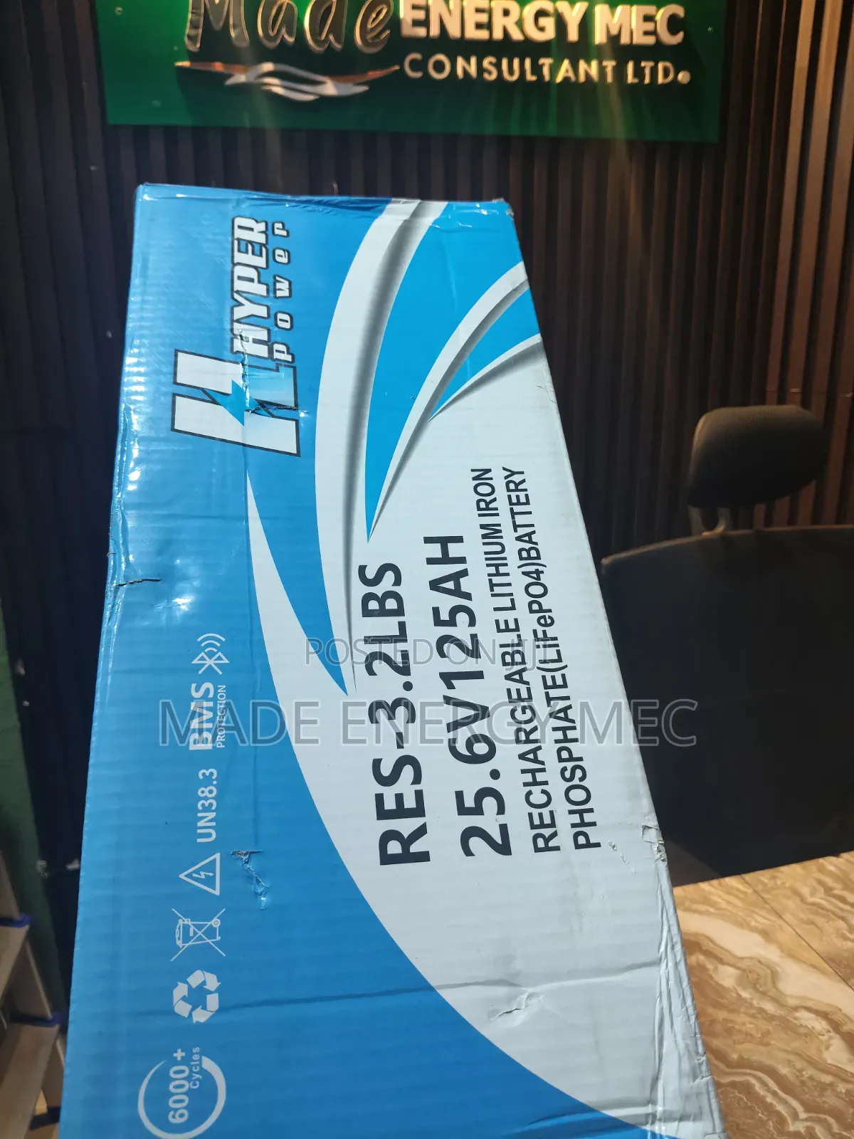 3.2kwh 24v Hyper Power Lithium Ion Battery