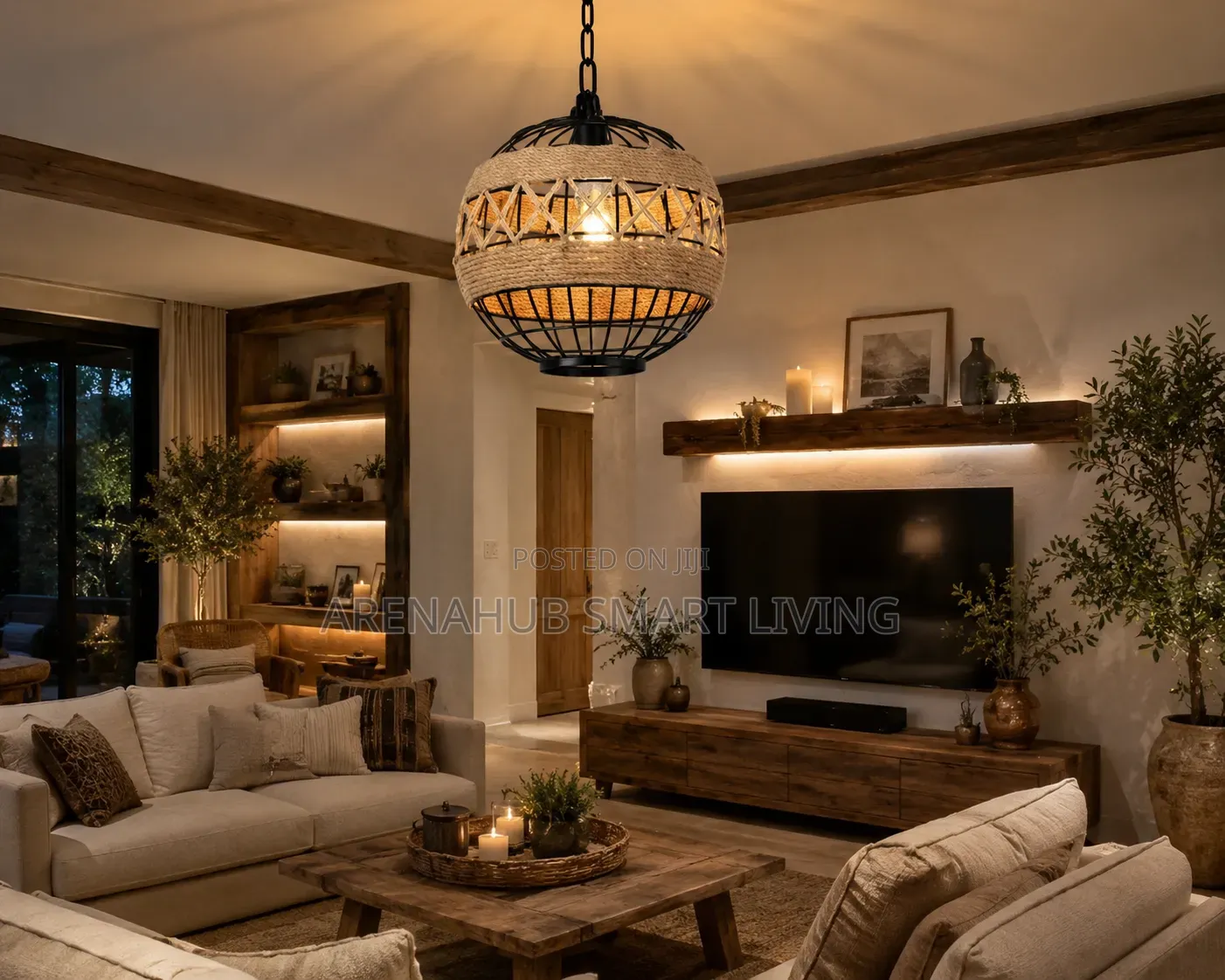 American Loft Rural Retro Hemp Rope