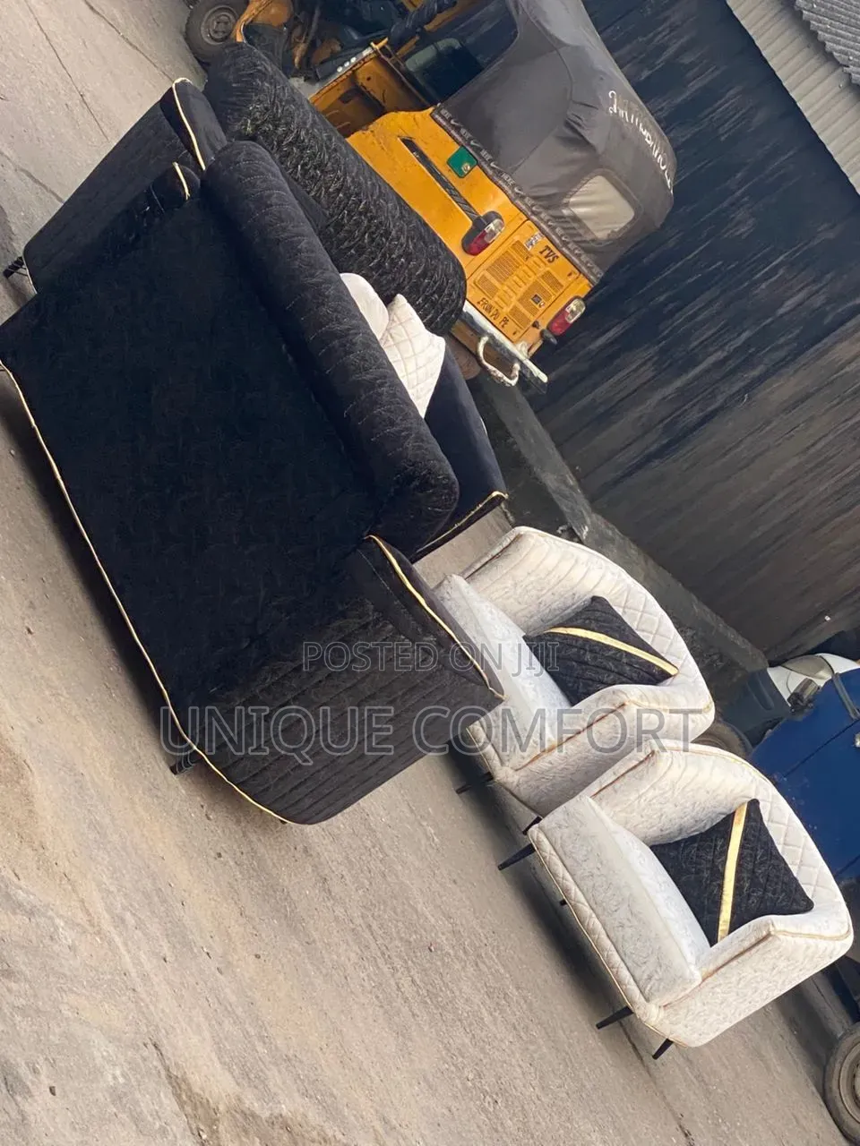 Brand New 7 Seaters Advanced Upholstery Luxury Sofa Set With Pillows
