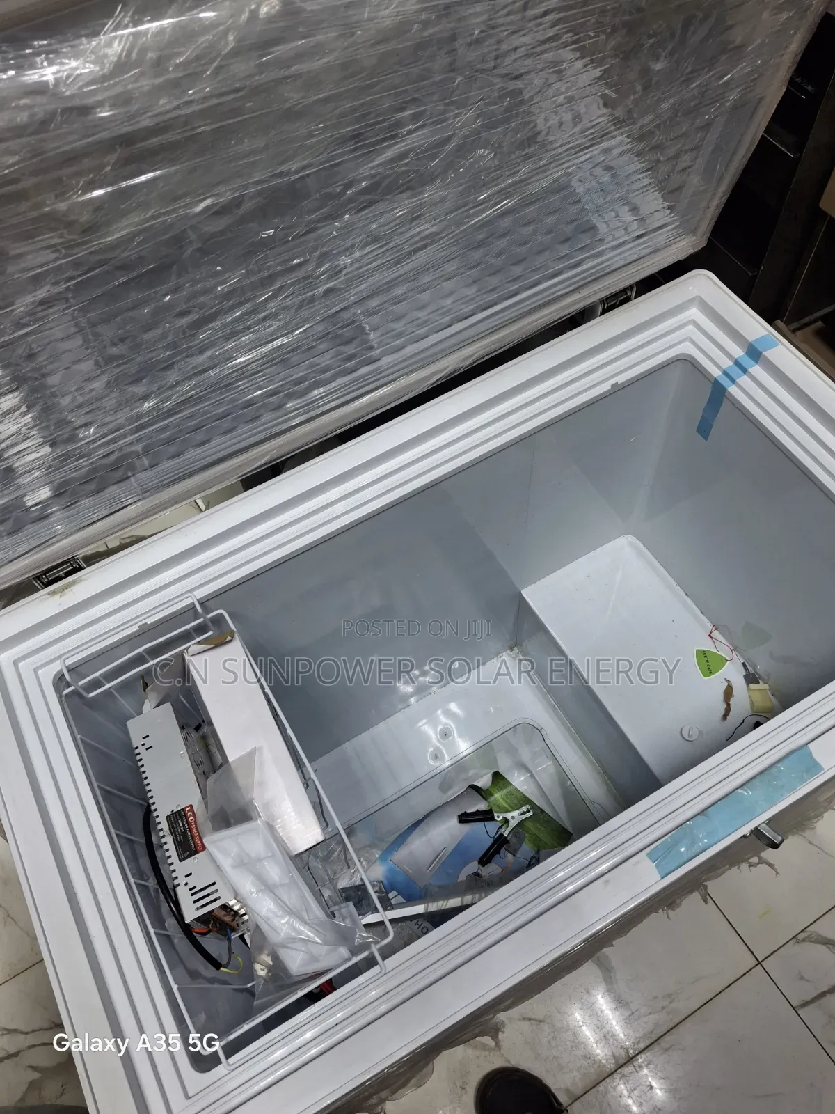 218L Yohako Solar Chest Solar Freezer