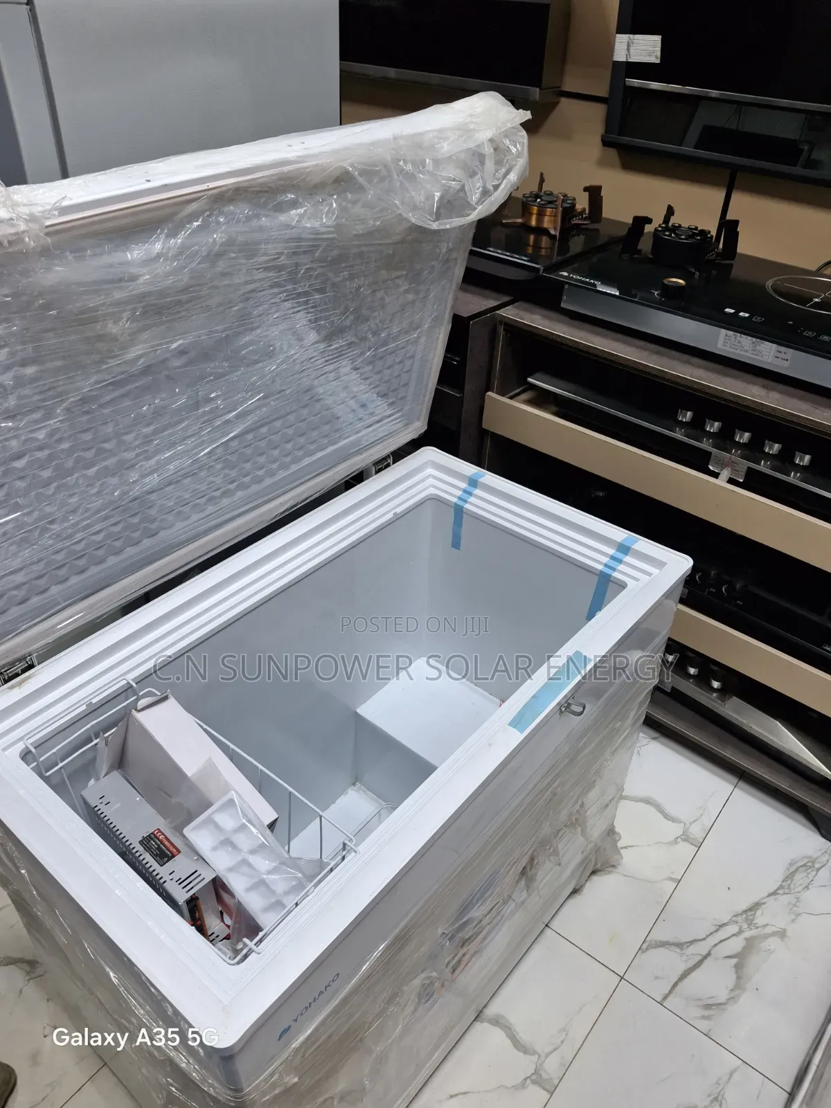 218L Yohako Solar Chest Solar Freezer