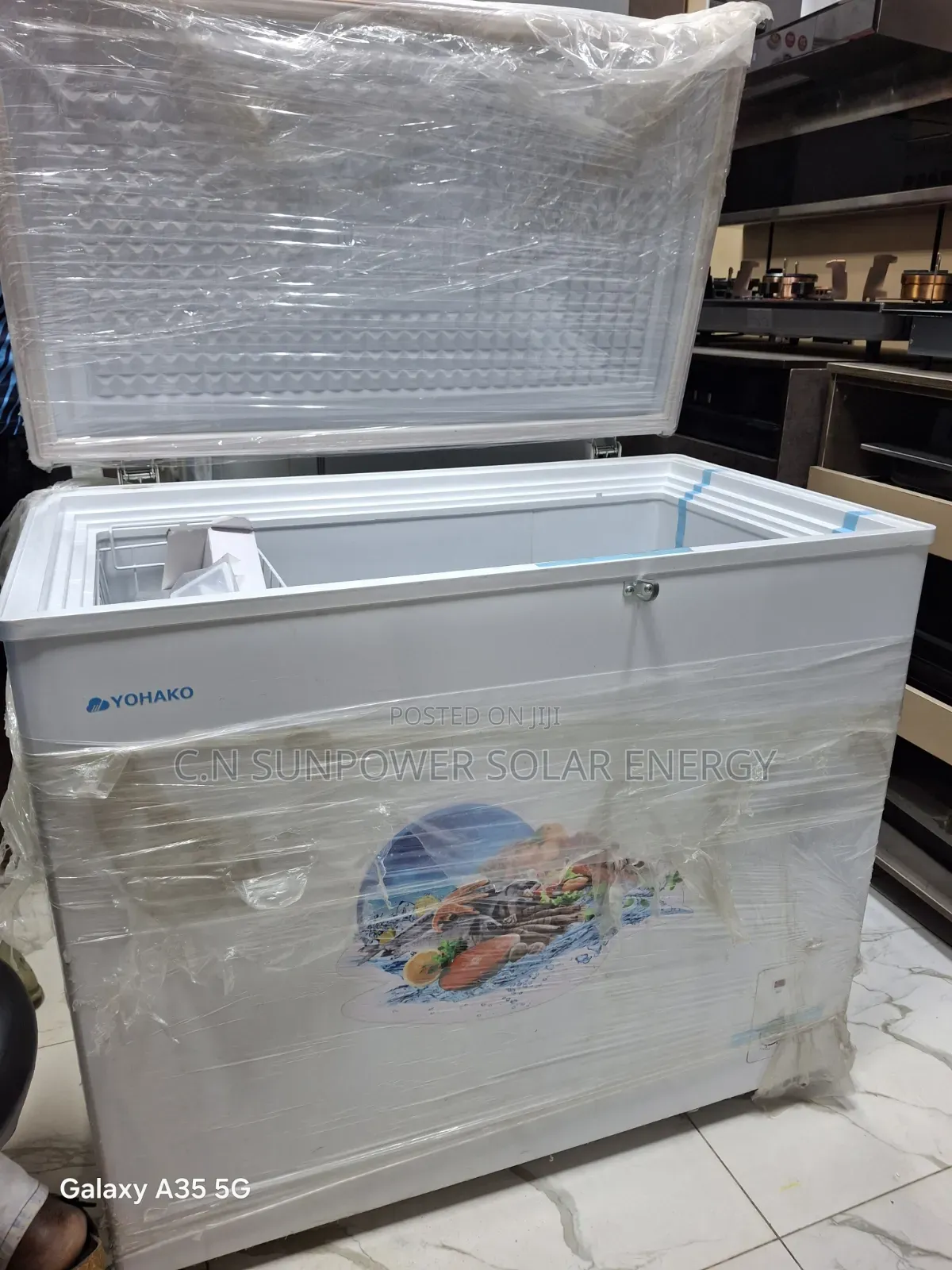 218L Yohako Solar Chest Solar Freezer