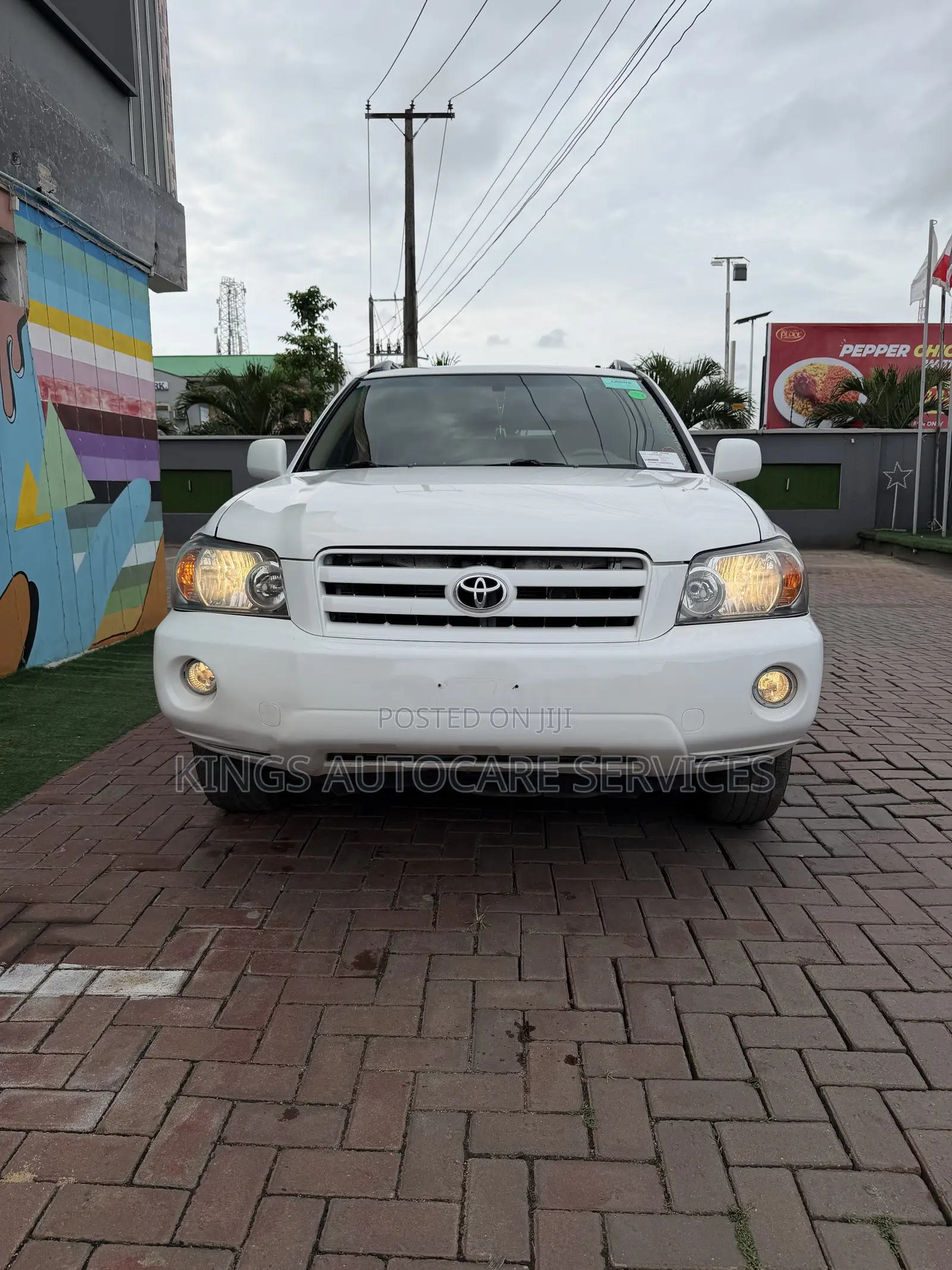 Toyota Highlander Limited V6 2005 White