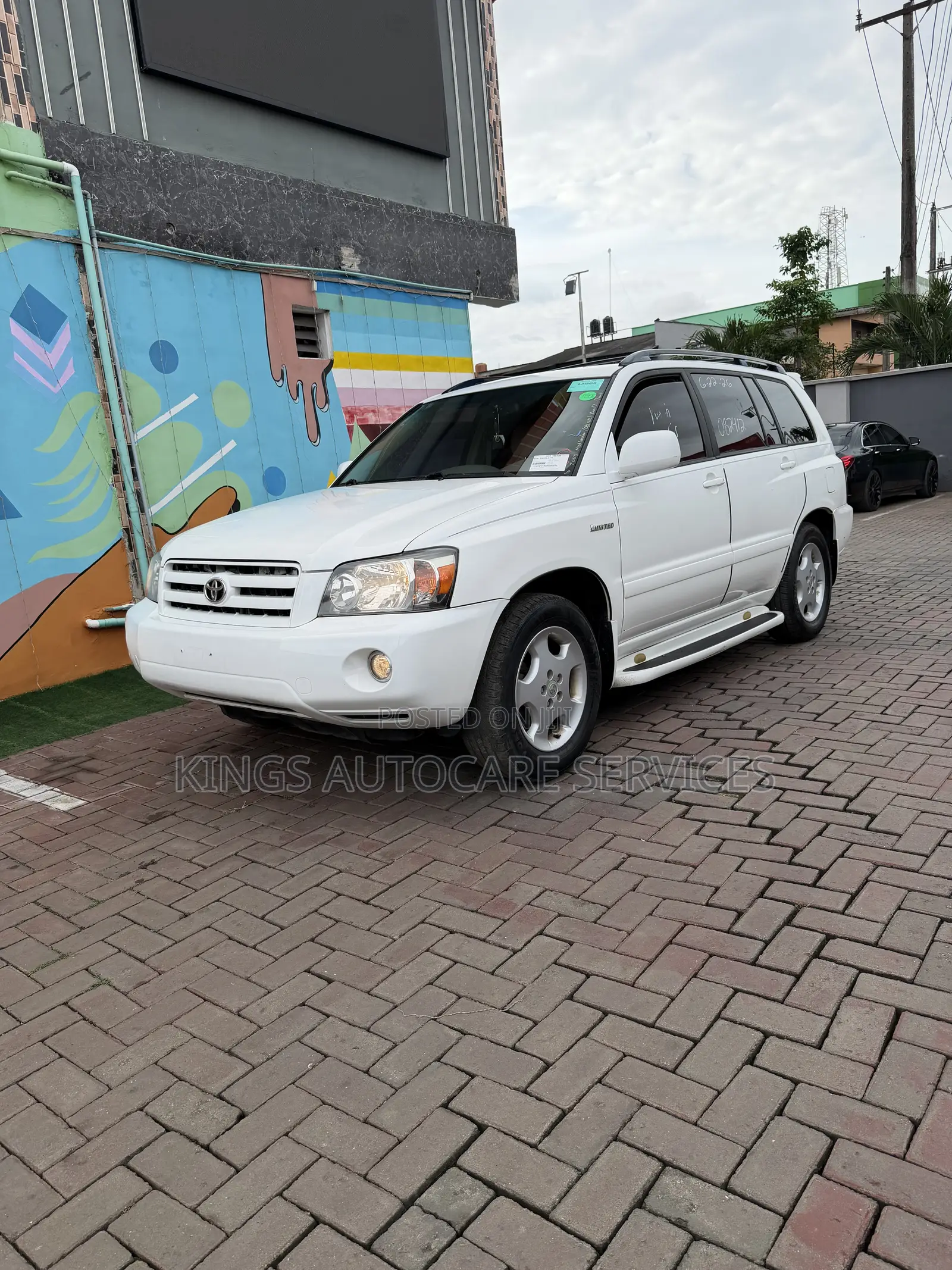 Toyota Highlander Limited V6 2005 White
