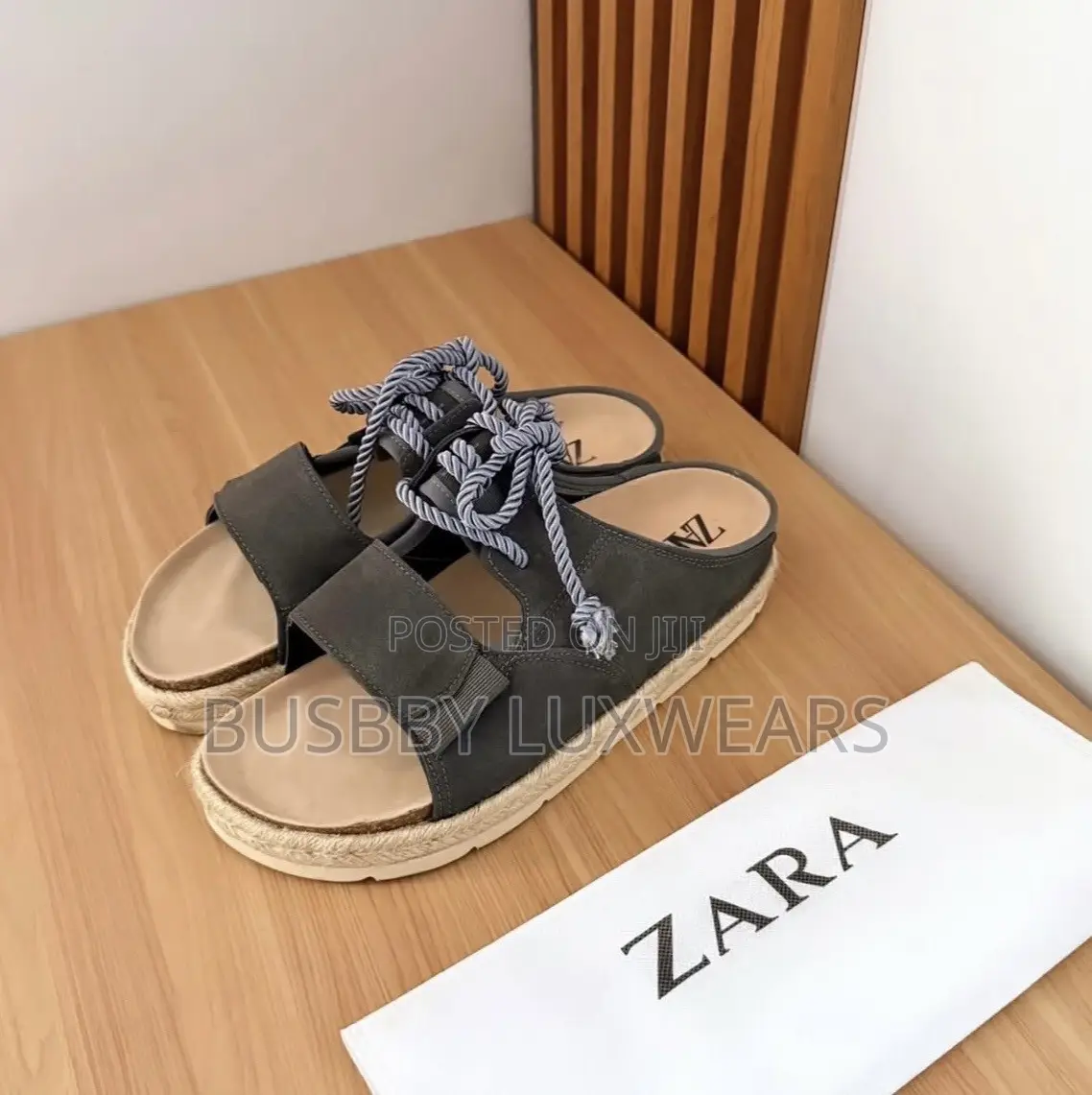 Zara Flatform Slippers for Men
