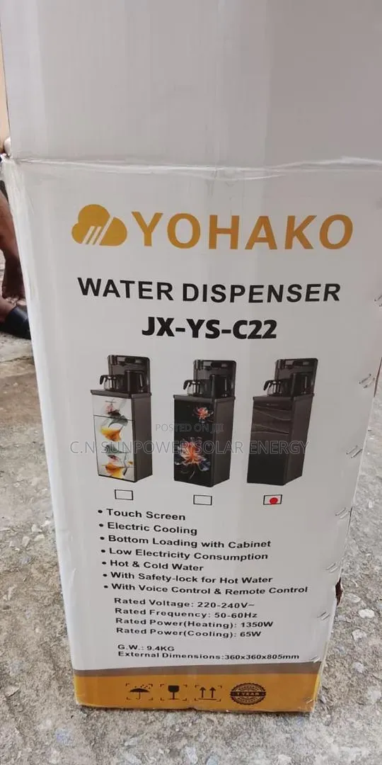 Yohako Water Dispenser With Jug