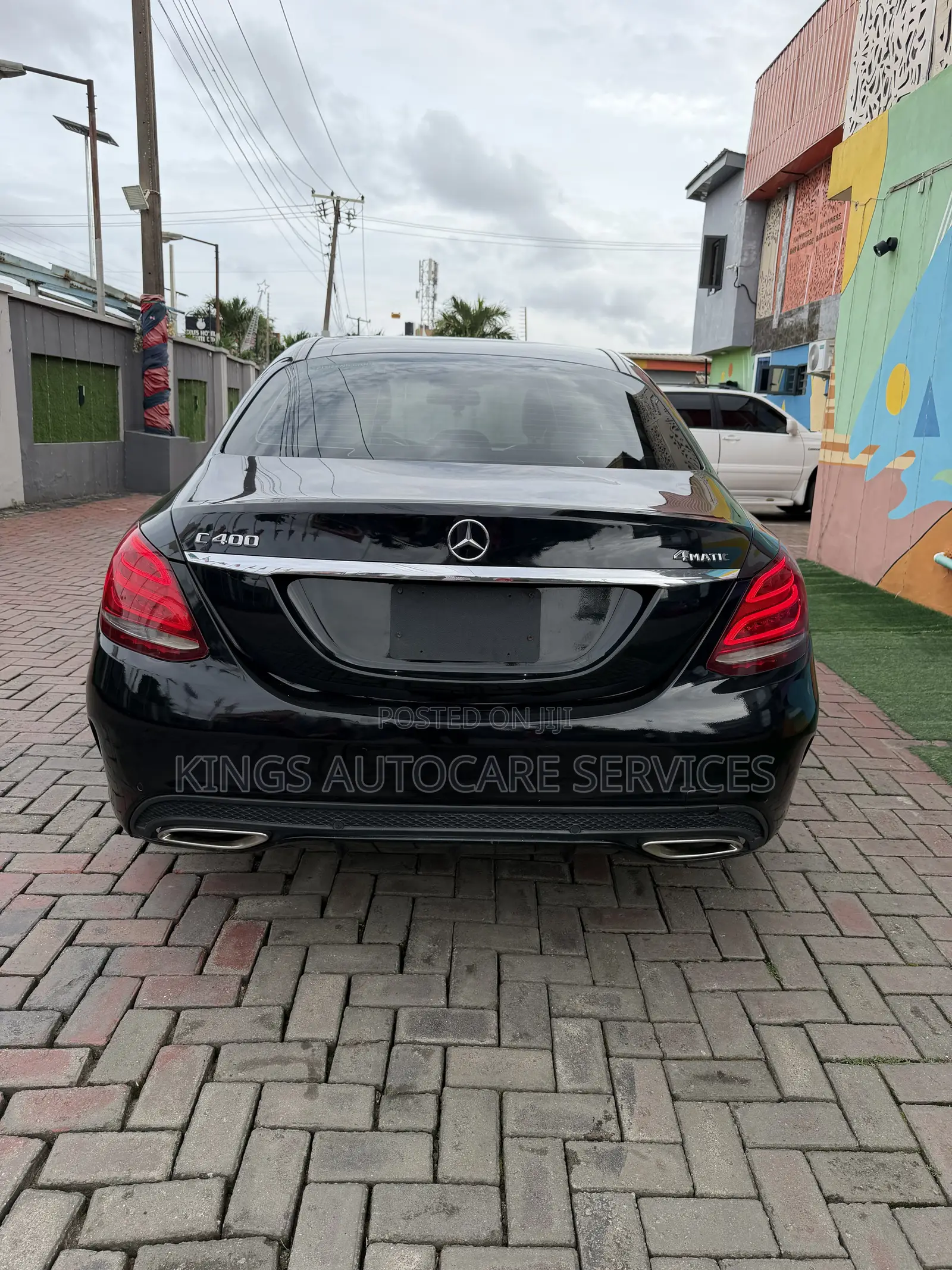 Mercedes-Benz C400 4Matic AWD Sedan (3.0L V6 7A) 2015 Black