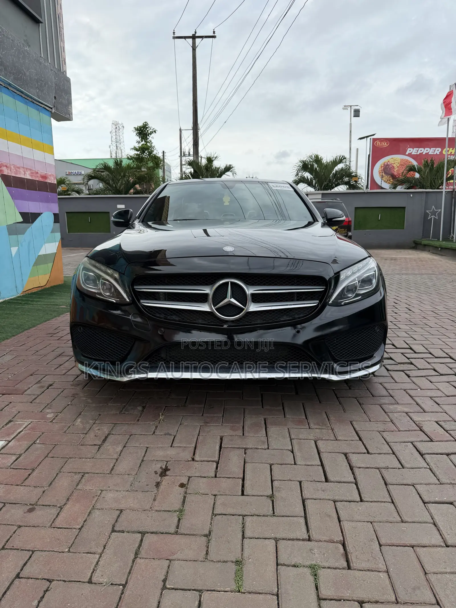 Mercedes-Benz C400 4Matic AWD Sedan (3.0L V6 7A) 2015 Black