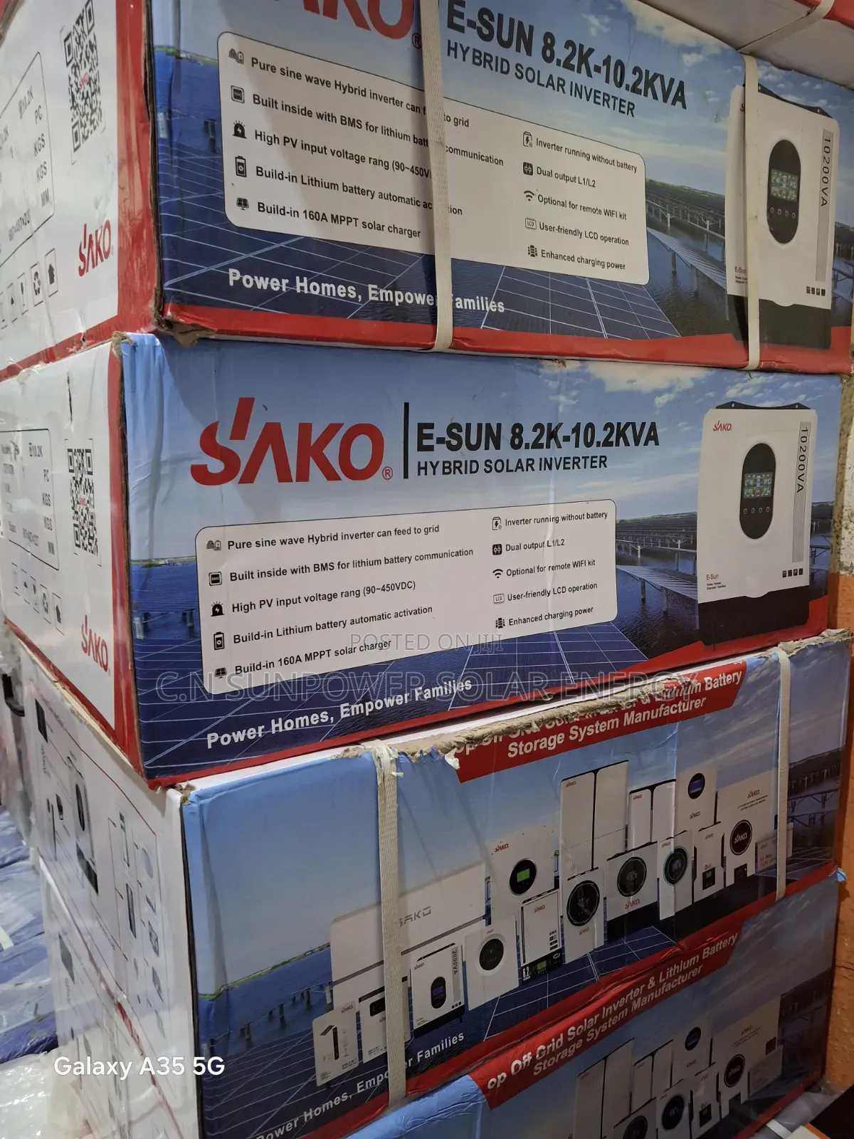 10.2kva/48v Sako Hybrid Inverter