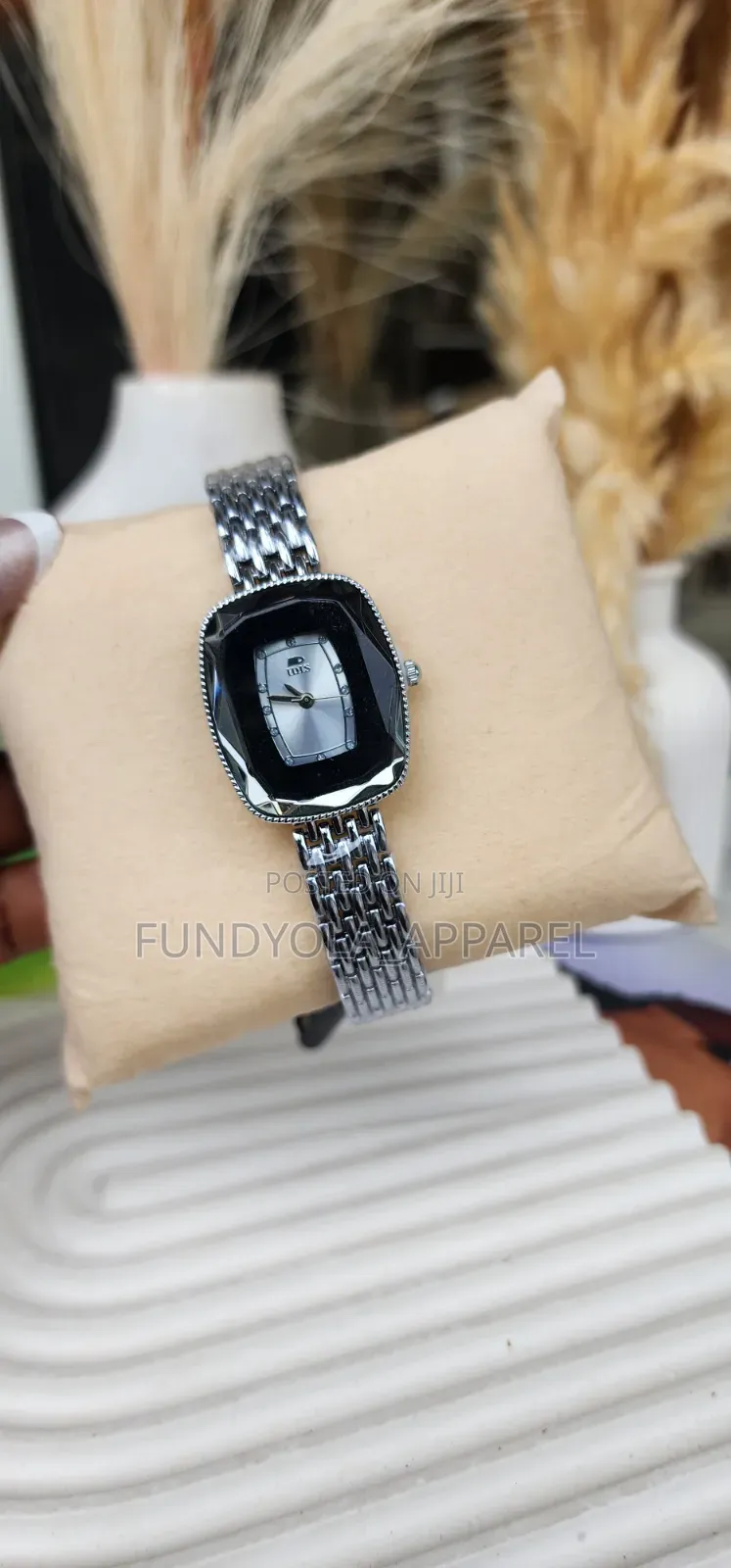 MTS Classic Silver and Gold Cushion Watch