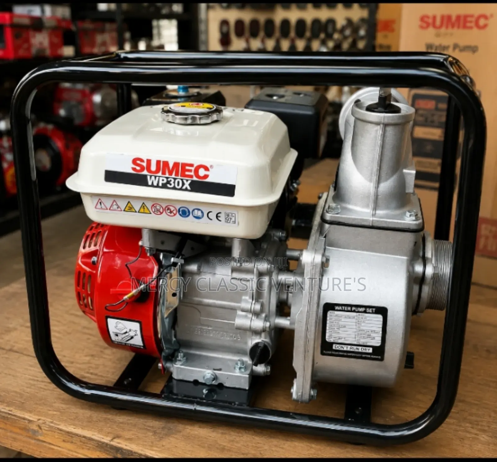 ORIGINAL SUMEC WP30X 3-Inch Petrol Water Pump – Powerful & Reliable
