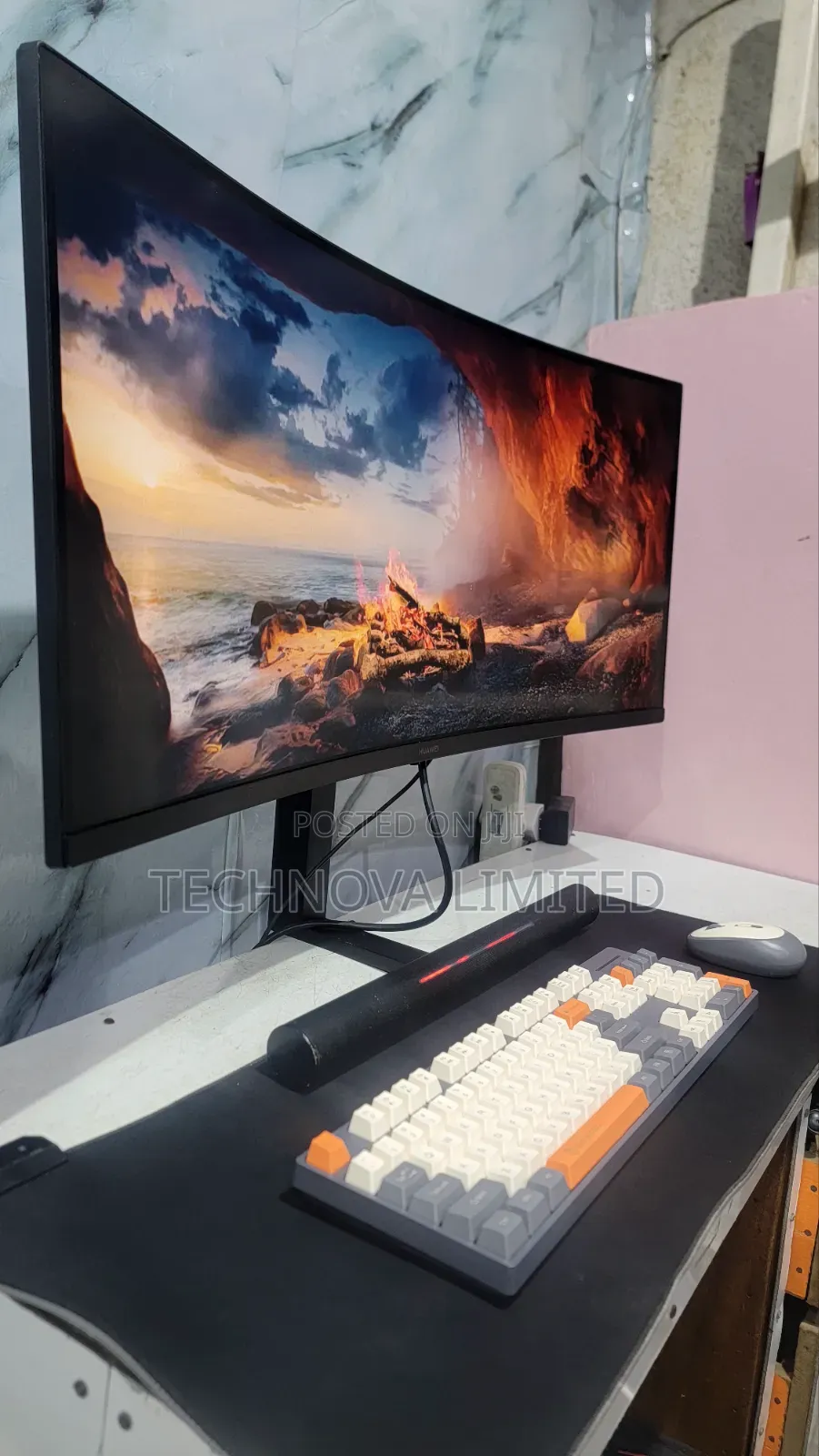 HUAWEI MateView GT 34'' Ultrawide Curved 165Hz, USB-C, HDMI, Monitor