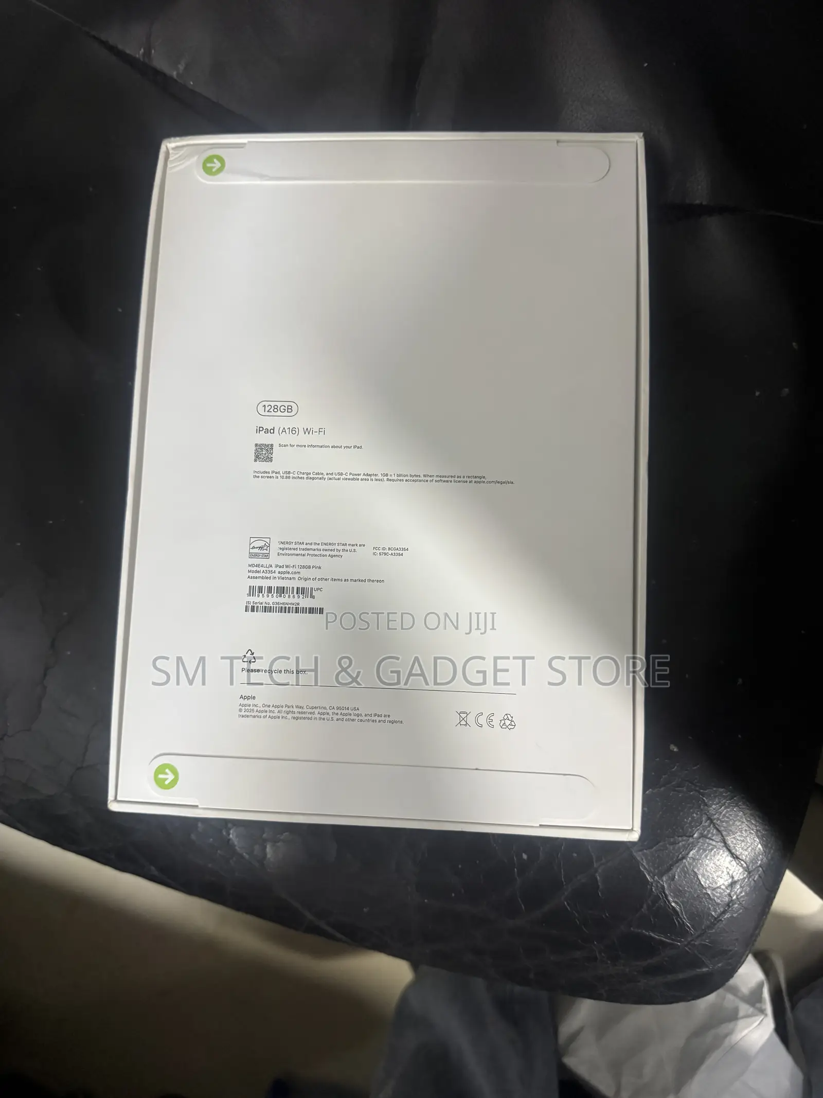 New Apple iPad (2025) 128 GB Pink