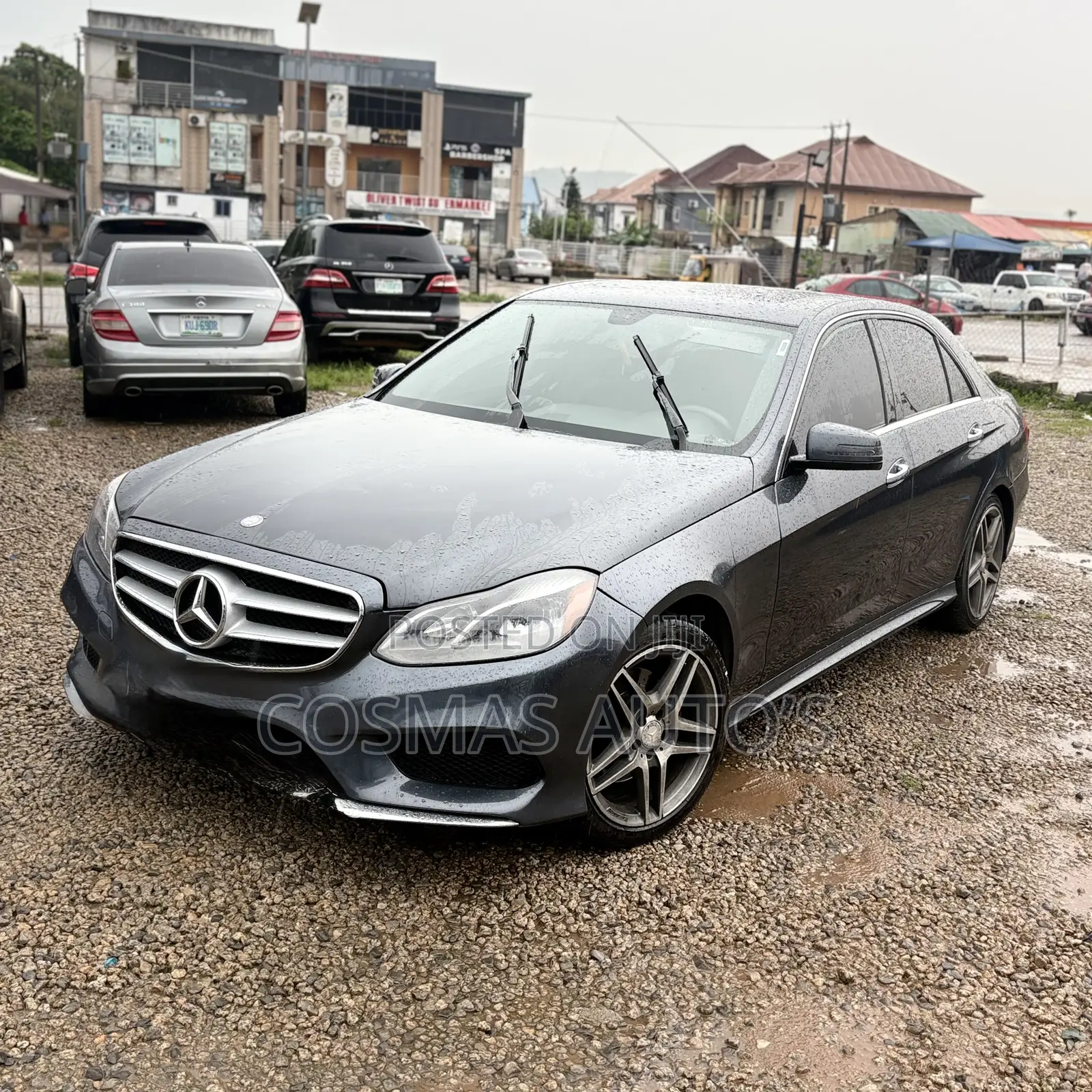 Mercedes-Benz E350 Base 4Matic Sedan AWD (3.5L 6cyl 7A) 2013 Gray