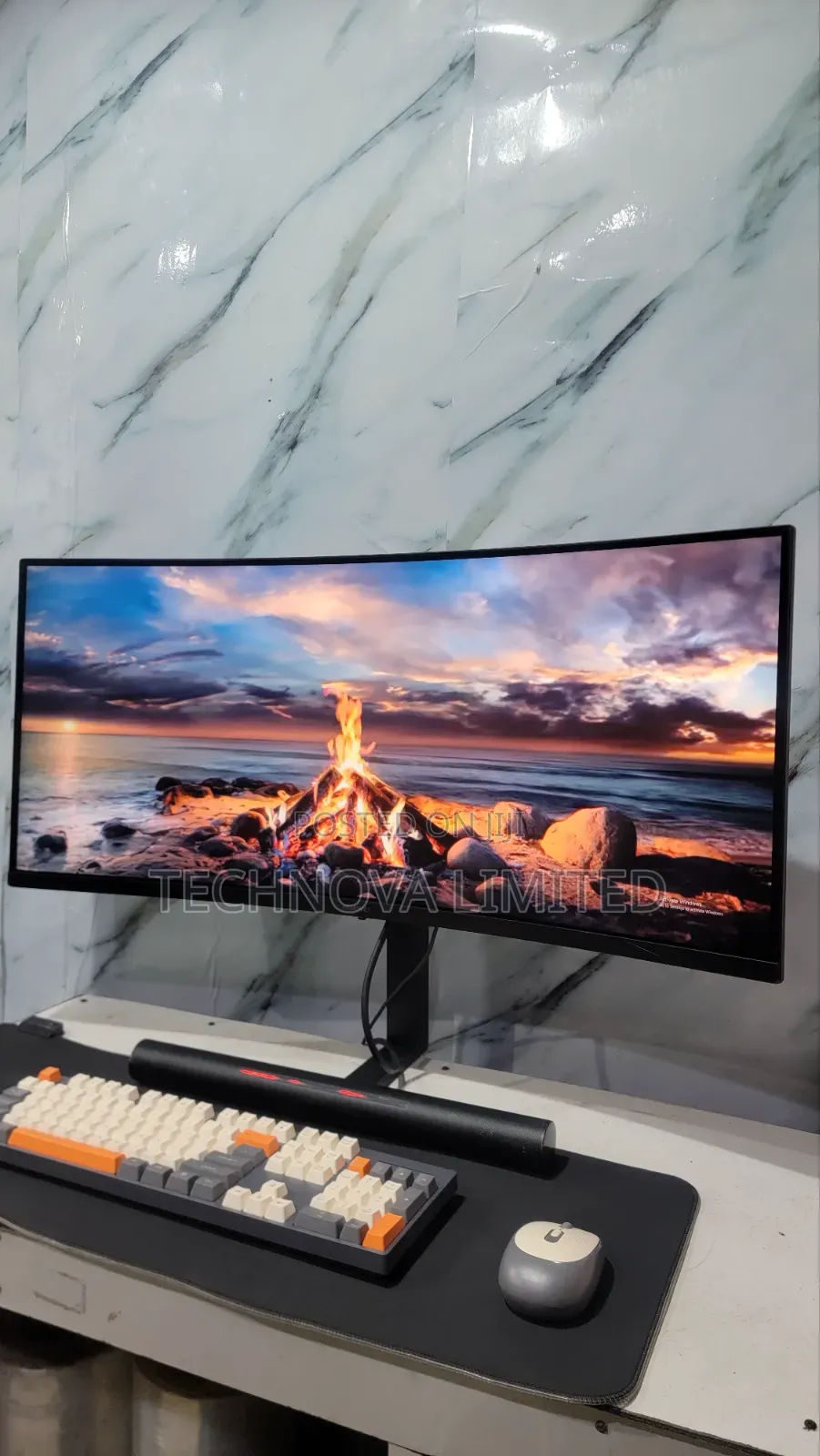 HUAWEI MateView GT 34'' Ultrawide Curved 165Hz, USB-C, HDMI, Monitor