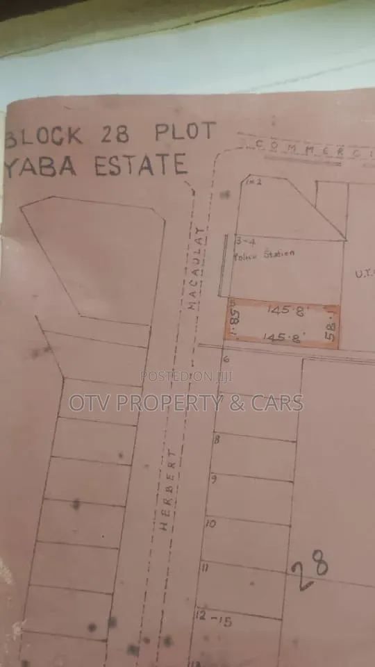 1400sqm of Commercial Land at Sabo Yaba