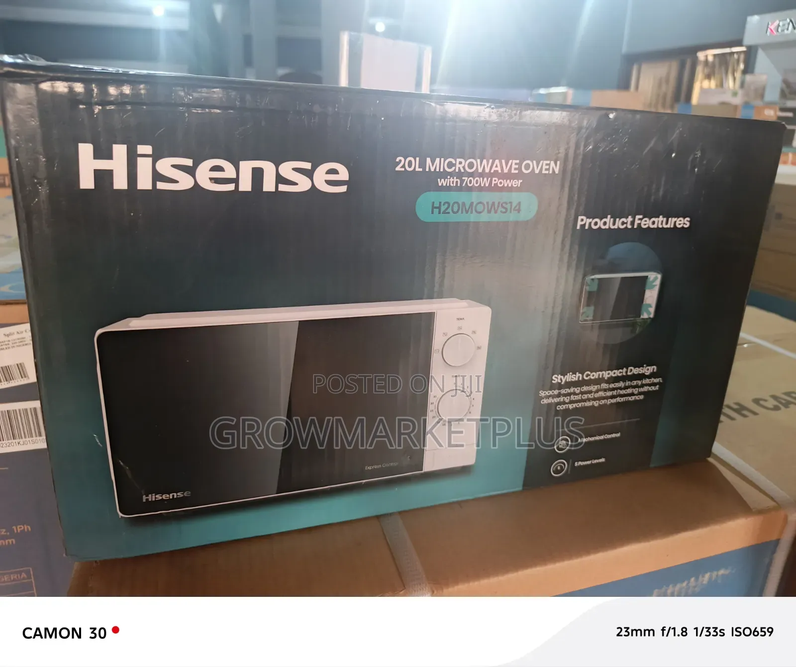 Hisense 20L Microwave 700w-H20mows14