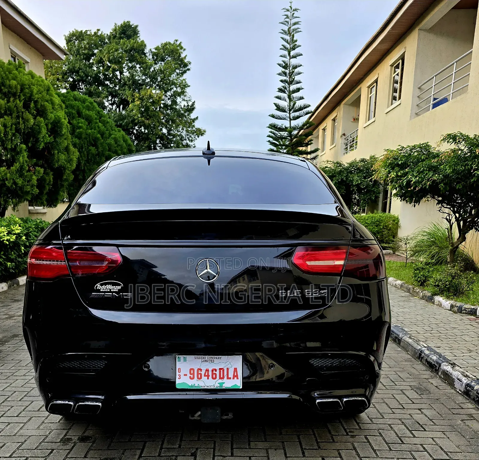 Mercedes-Benz GLE-Class 2016 Black