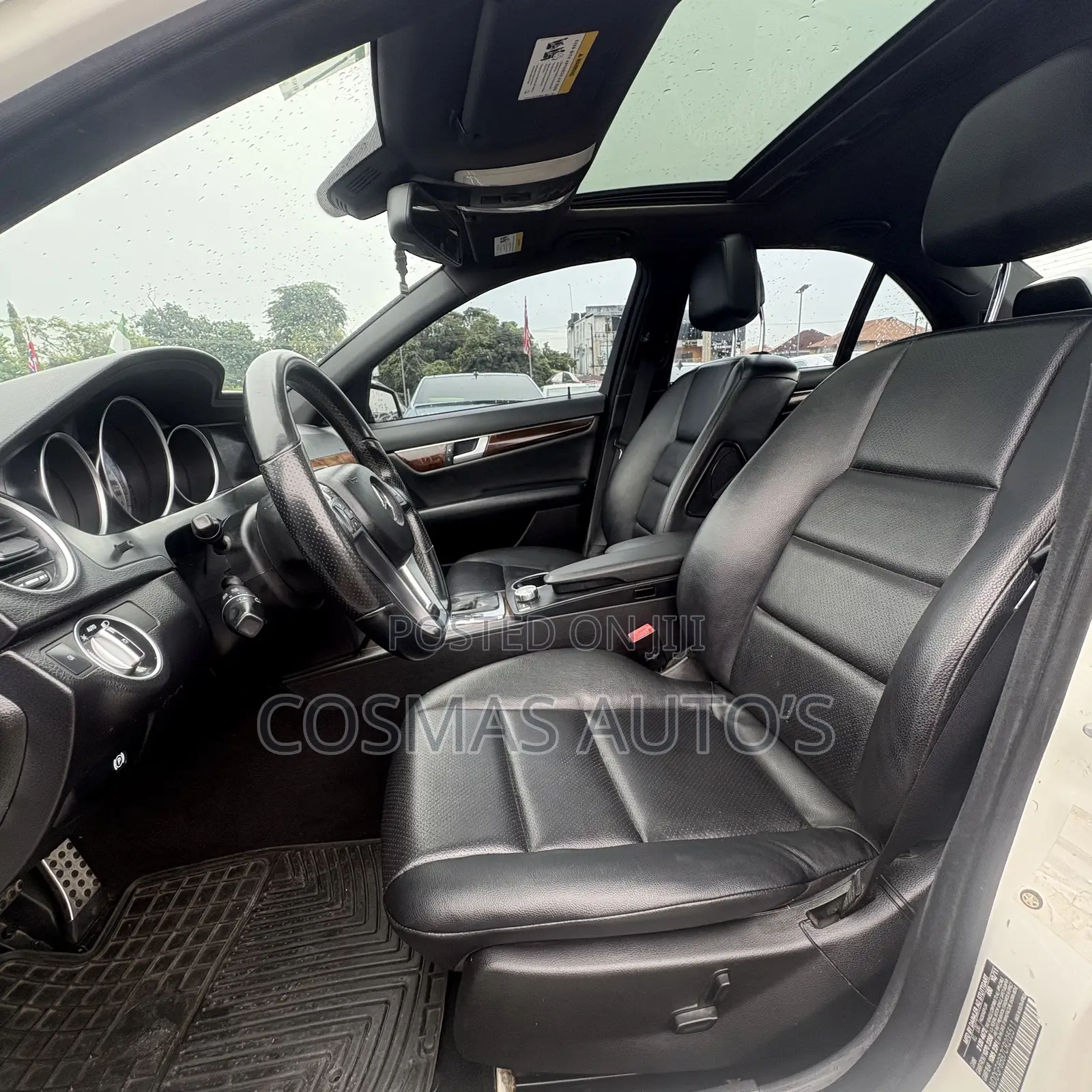 Mercedes-Benz C300 2012 White