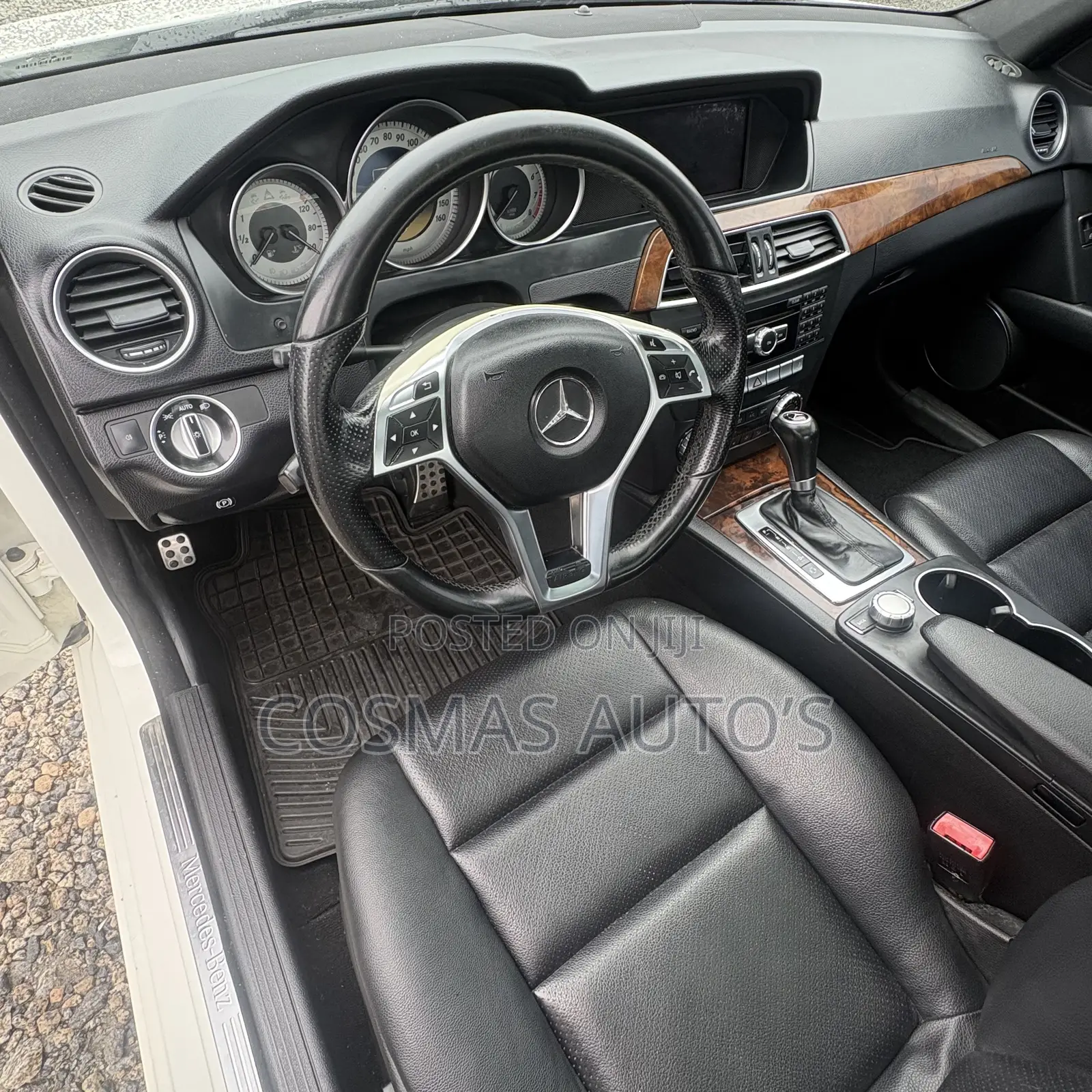 Mercedes-Benz C300 2012 White