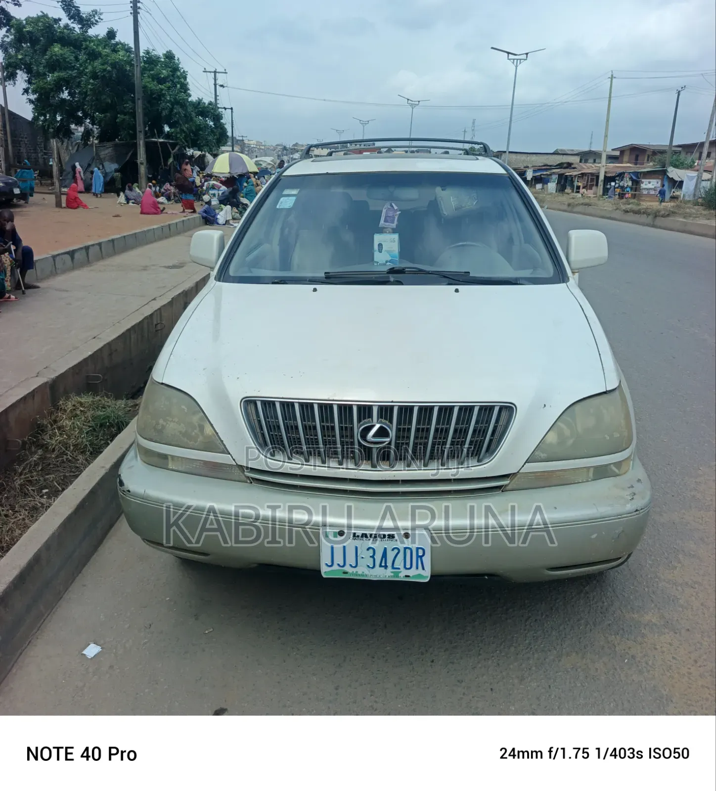 Lexus RX 1999 White