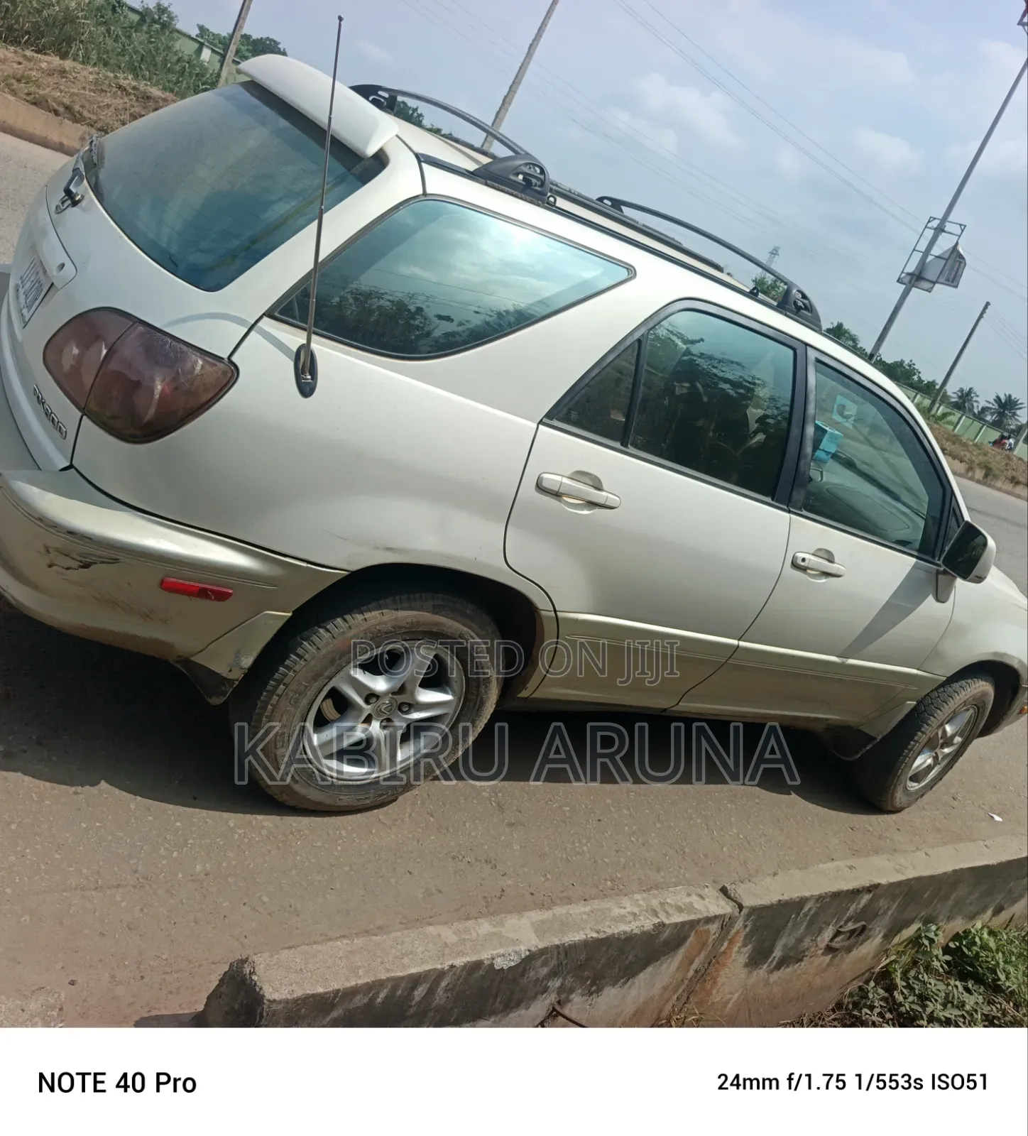 Lexus RX 1999 White