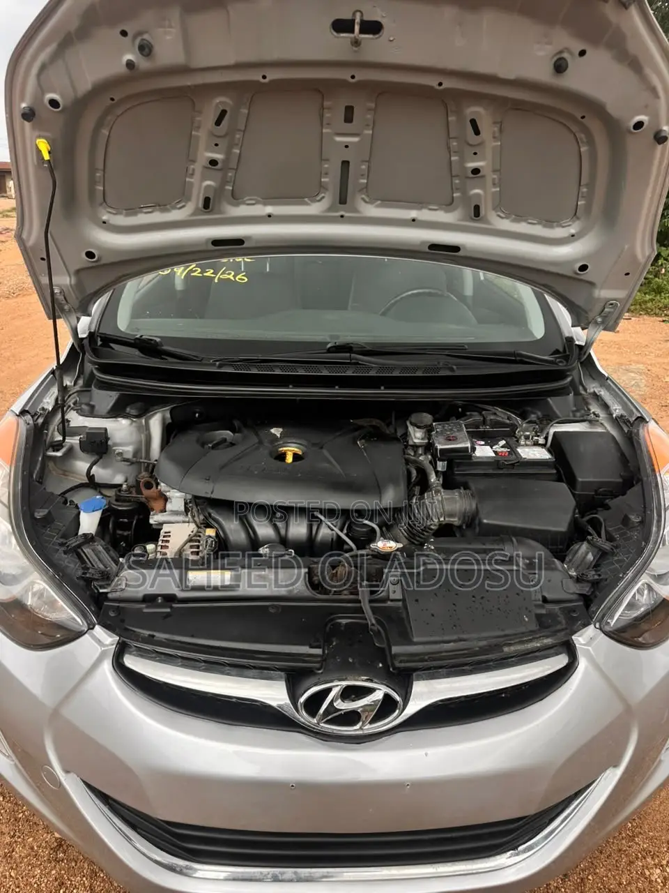 Hyundai Elantra GLS Sedan FWD (1.8L 4cyl 6A) 2013 Silver