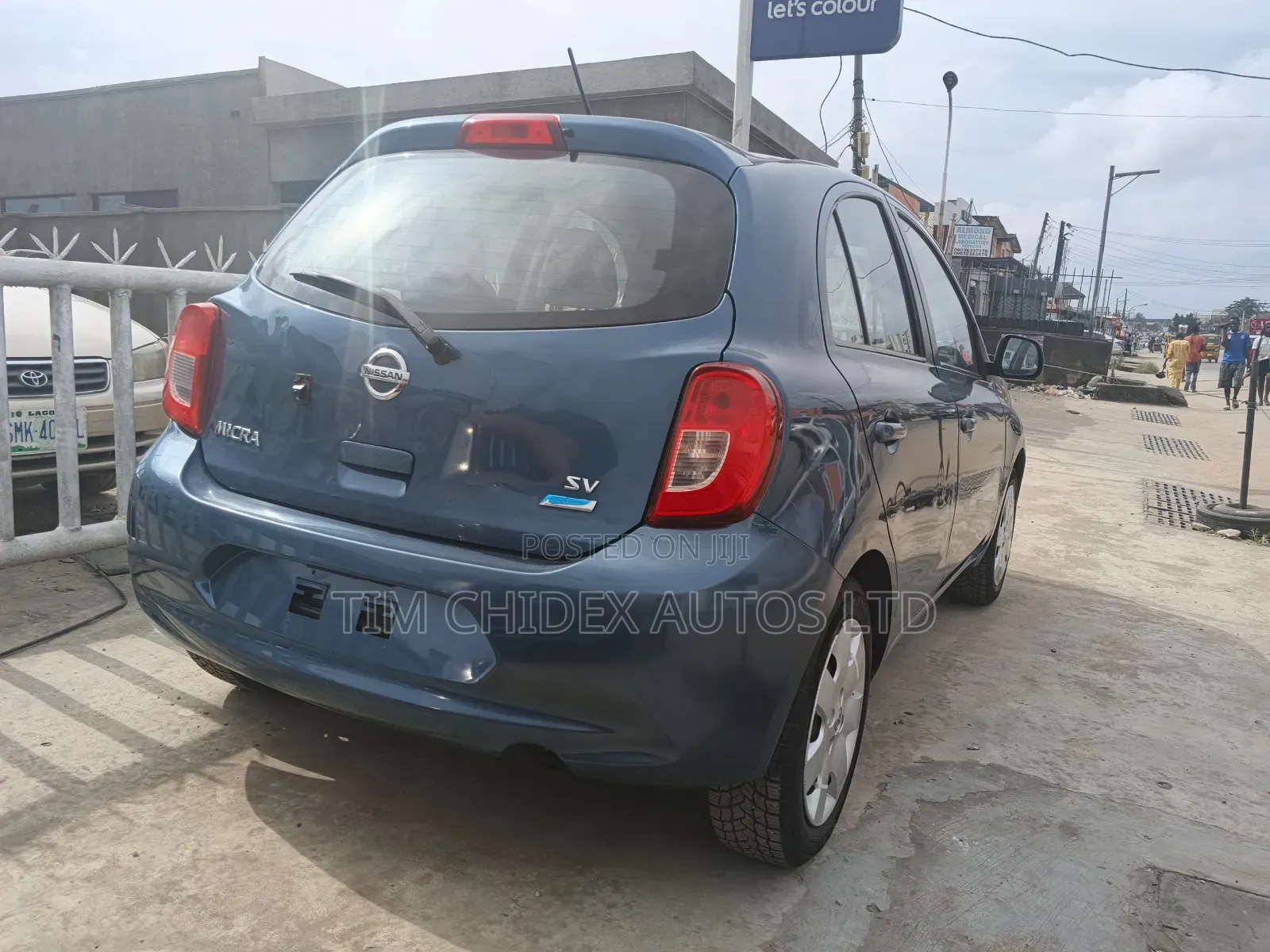Nissan Micra 2015 Blue