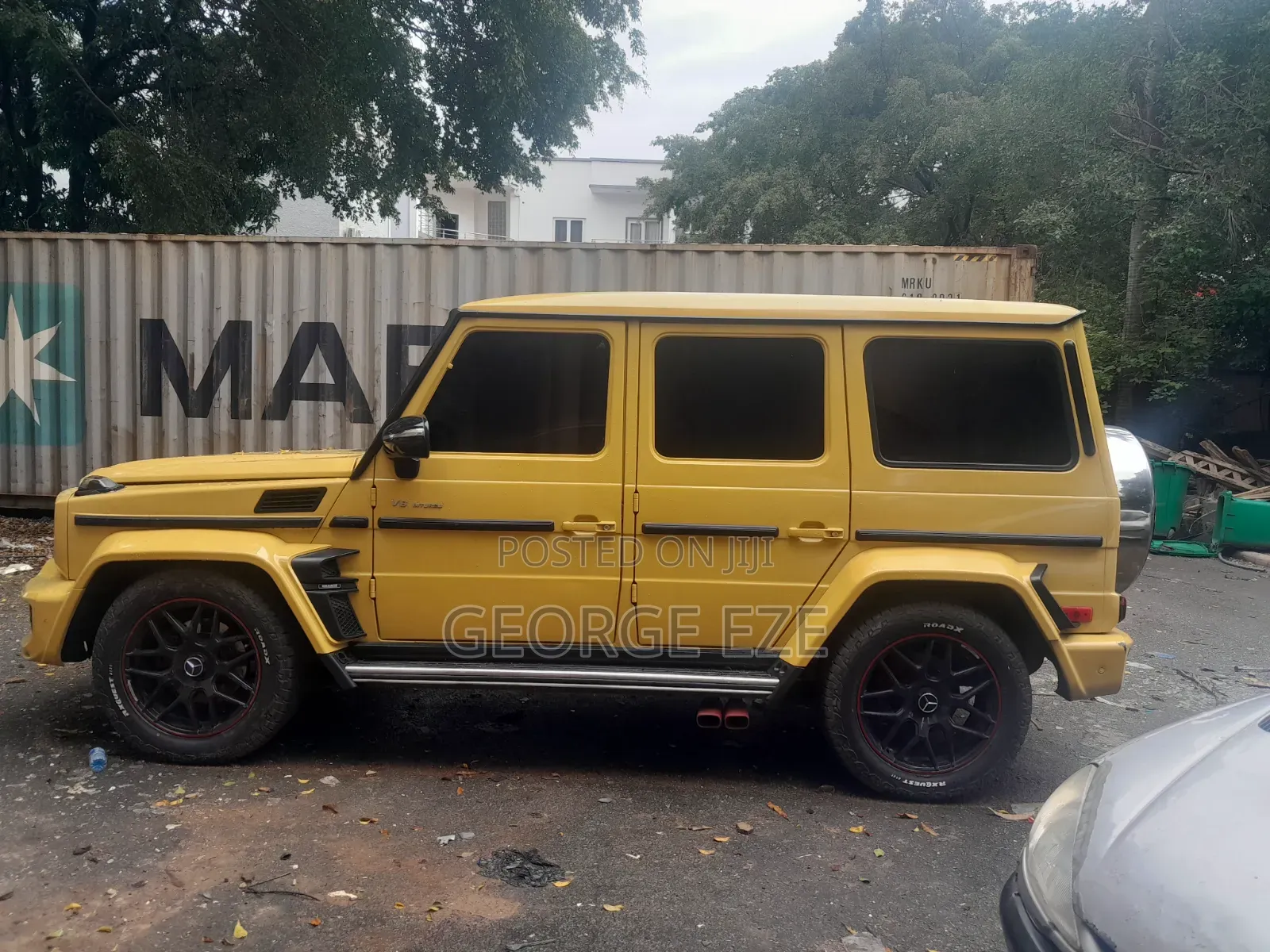 Mercedes-Benz G-Class 2008 Yellow