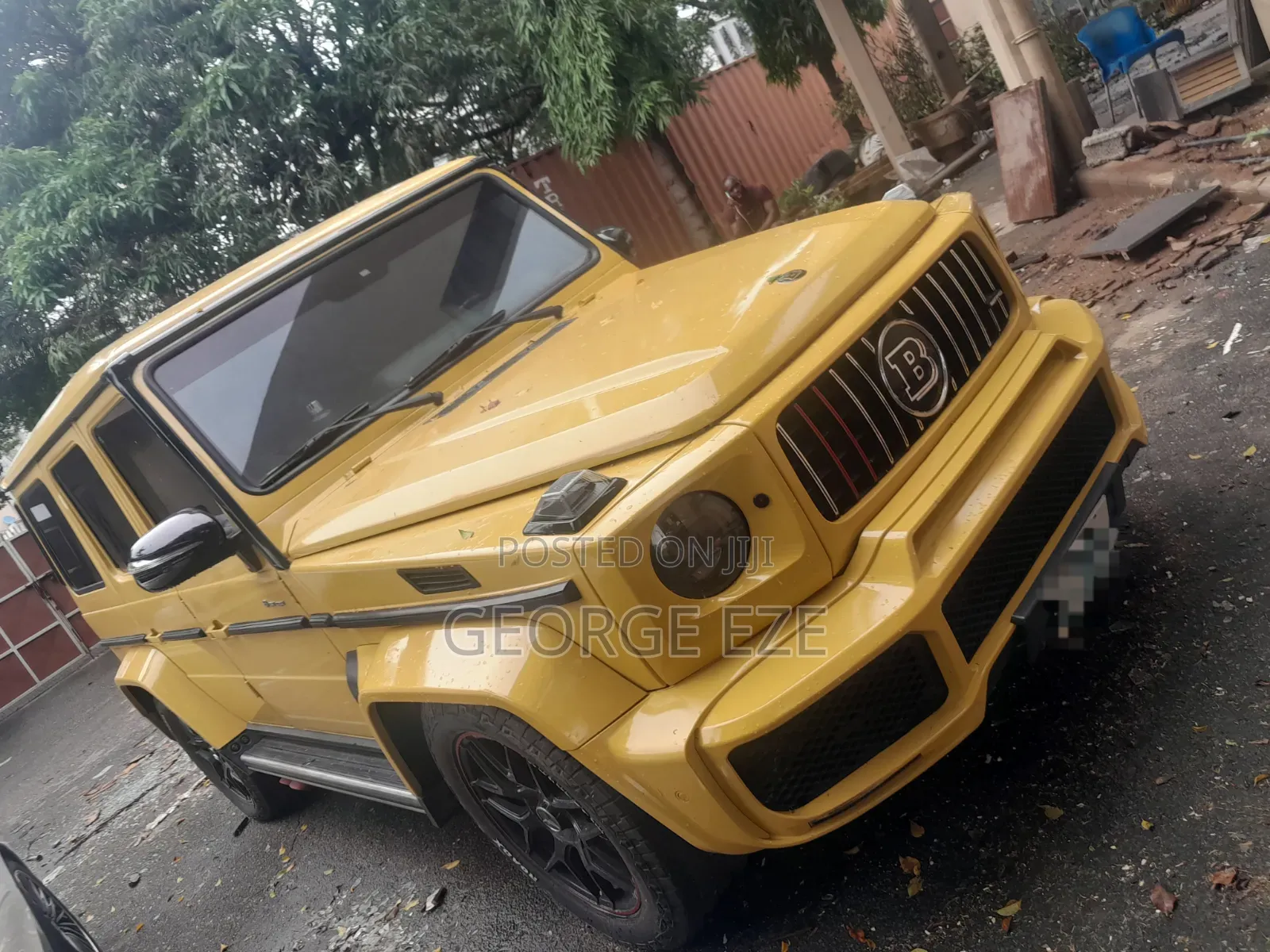 Mercedes-Benz G-Class 2008 Yellow