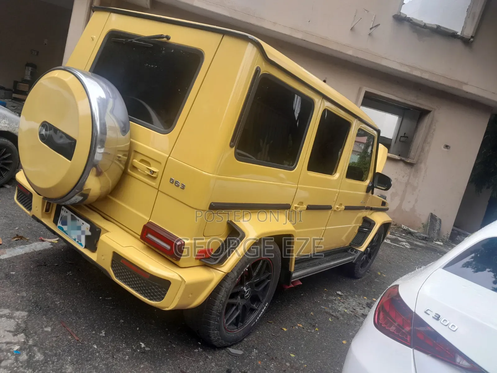 Mercedes-Benz G-Class 2008 Yellow