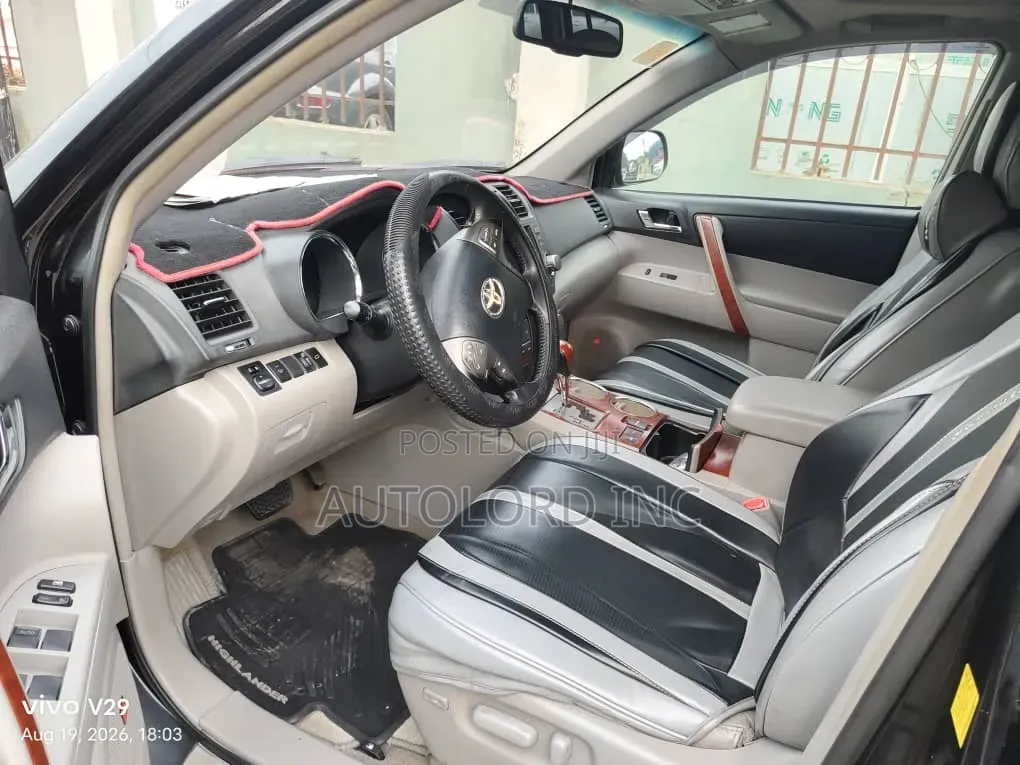 Toyota Highlander Limited 2008 Black