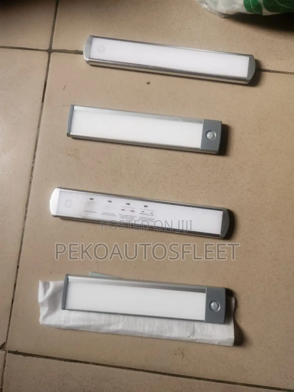 Set of LED Magnetic Motion Sensor Light Ultra Thin 3 Color