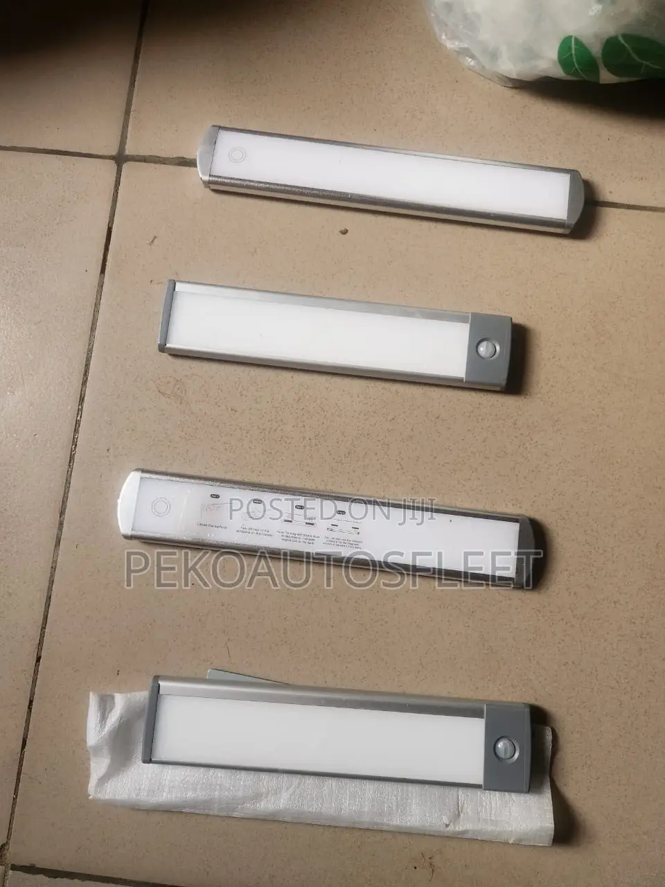 Set of LED Magnetic Motion Sensor Light Ultra Thin 3 Color