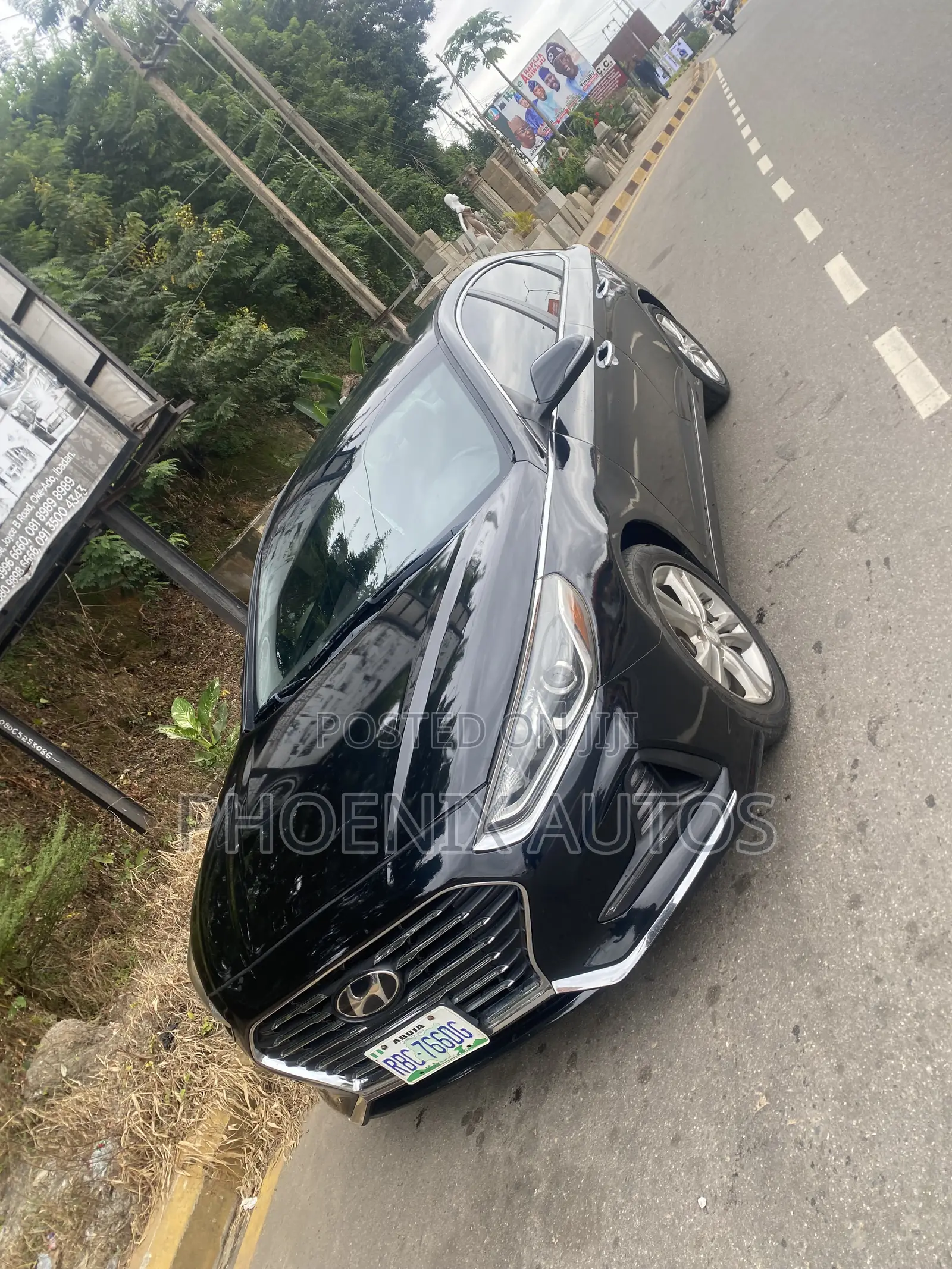 Hyundai Sonata Sport 2018 Black