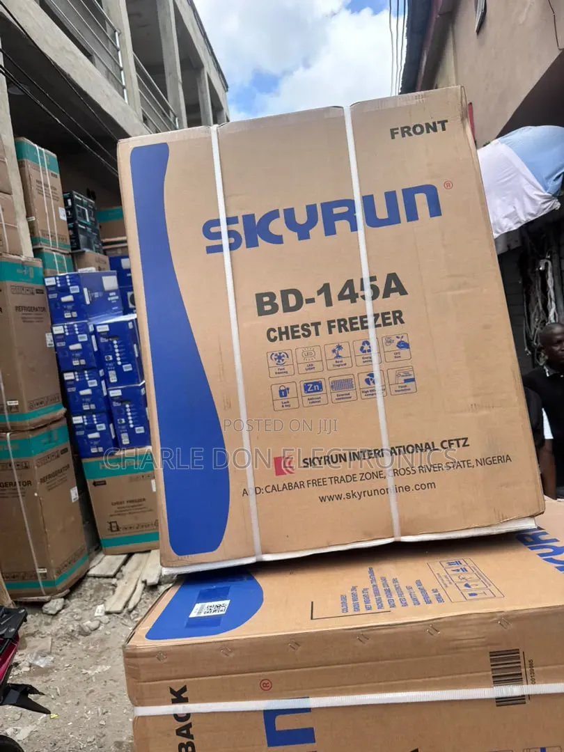 Skyrun 145 Litres Chest Freezer – Excellent Cooling & Storage